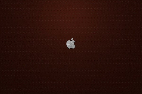 Insignia de Apple en color Burdeos