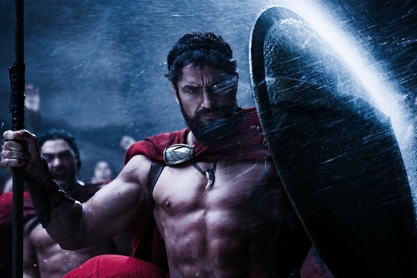 Киноактер джерард батлер из фильма 300 спартанцев