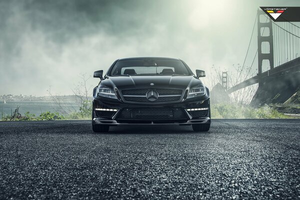 Mercedes-benz cls63 vorsteiner noir