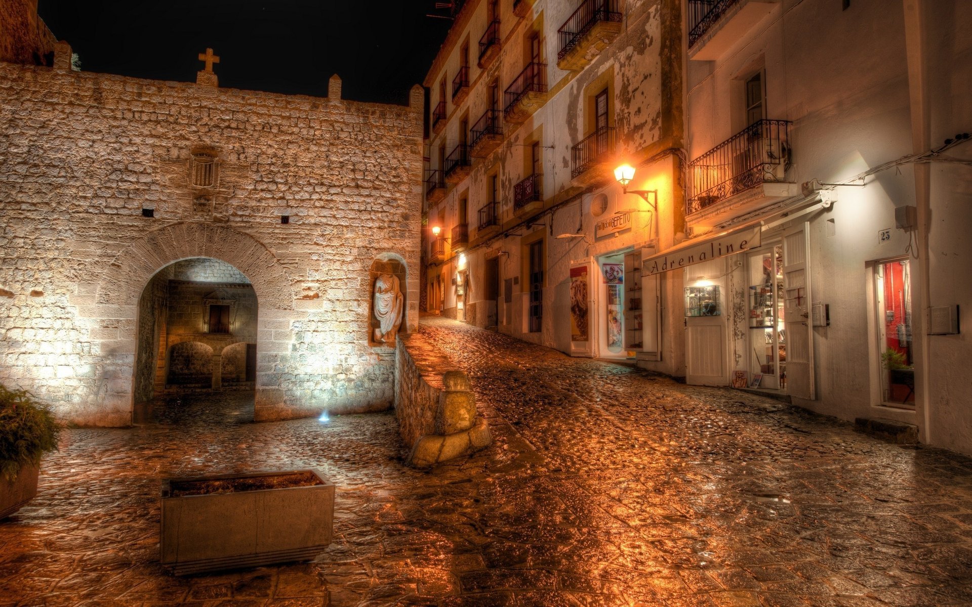 ibiza espagne lanternes nuit ibiza espagne nuit