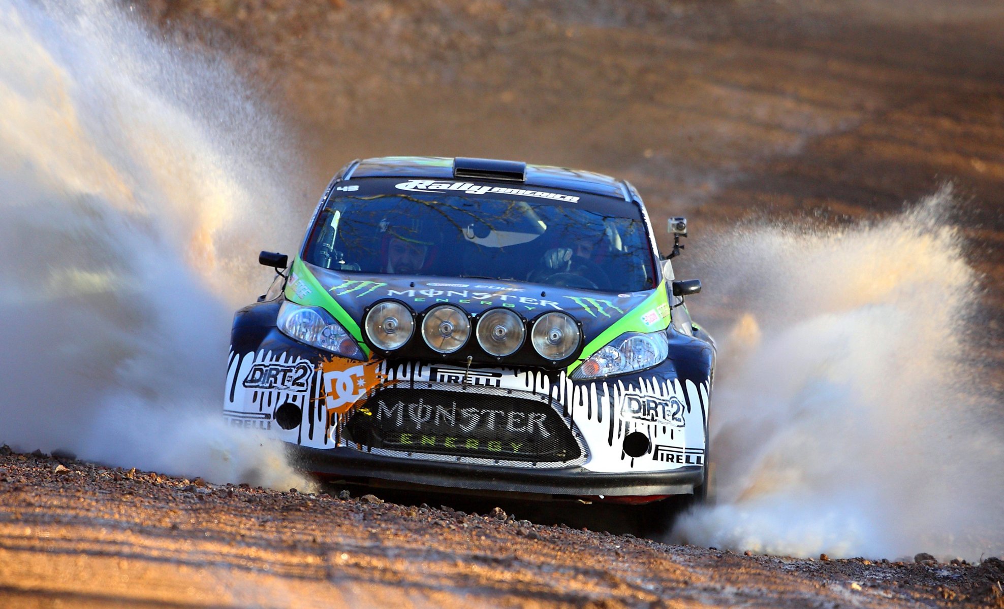 ford fiesta rally wrc rally anteriore ken block fari splash sport auto