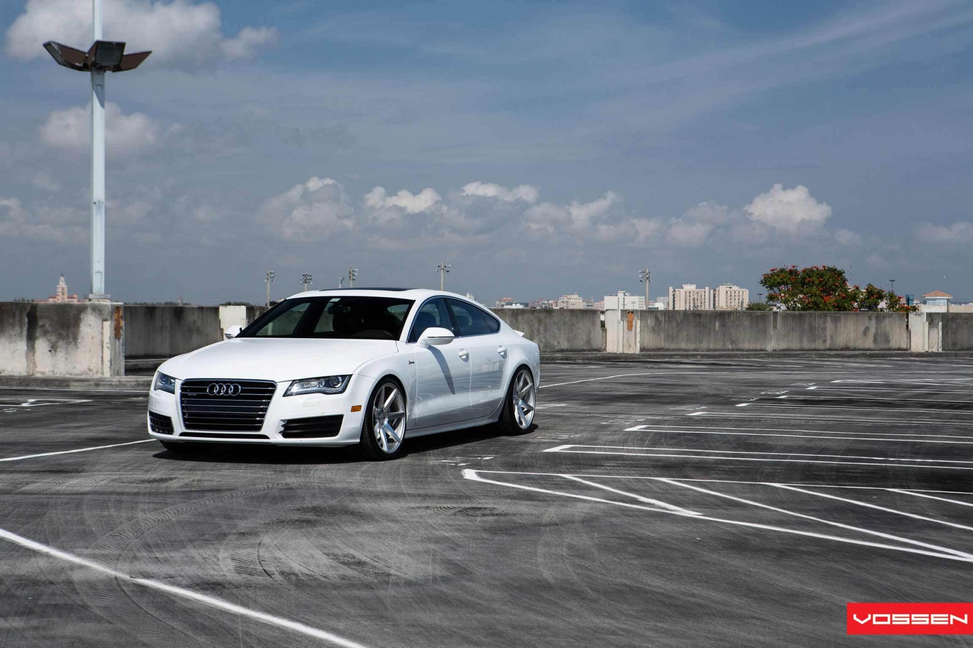 audi a7 tuning vossen blanco audi a7 blanco coche