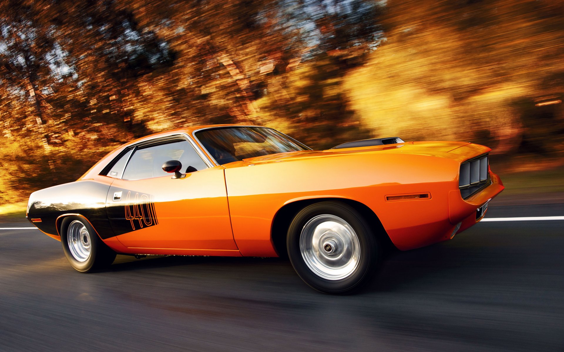 plymouth cuda muscle car plymouth in motion