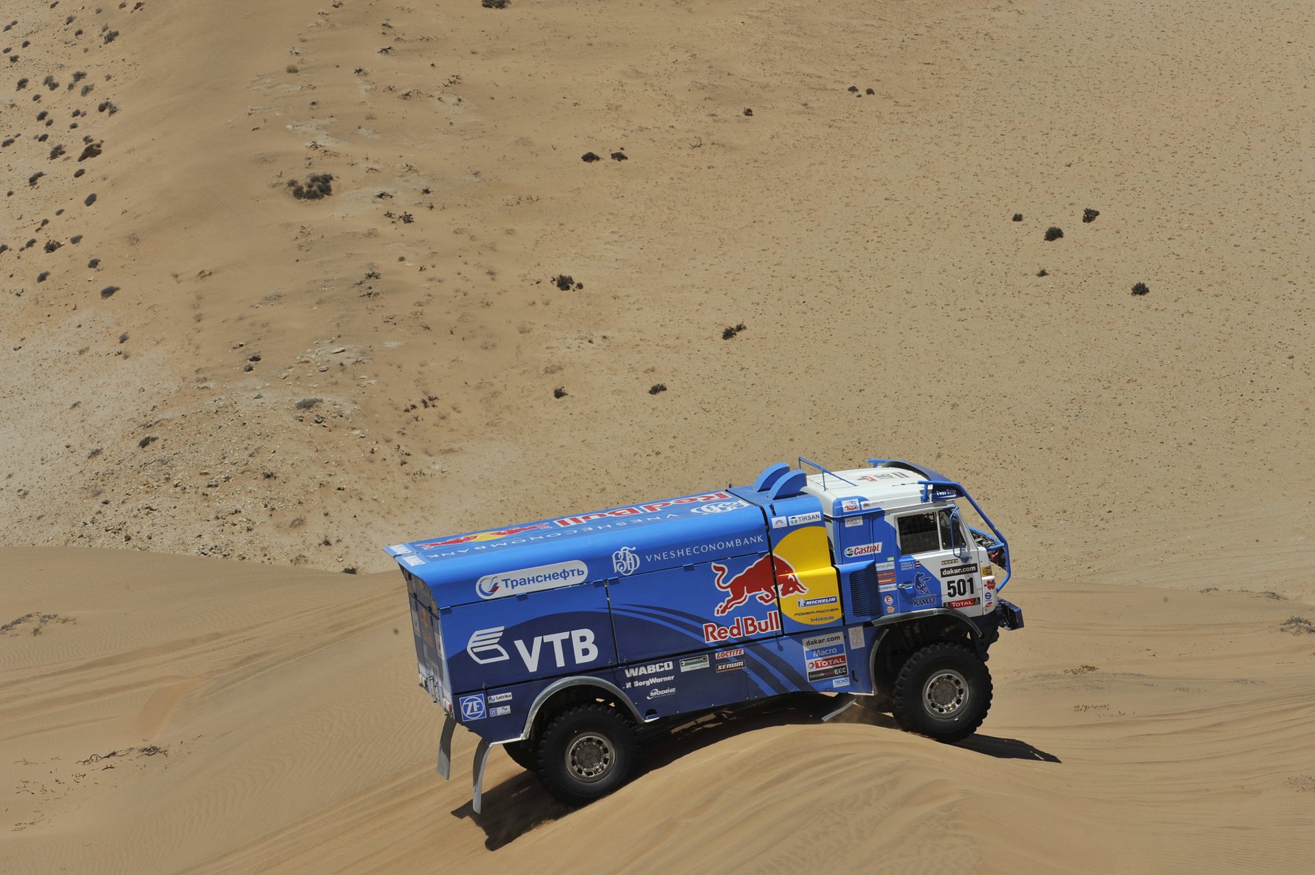 kamaz dakar raduno maestro sabbia duna blu deserto