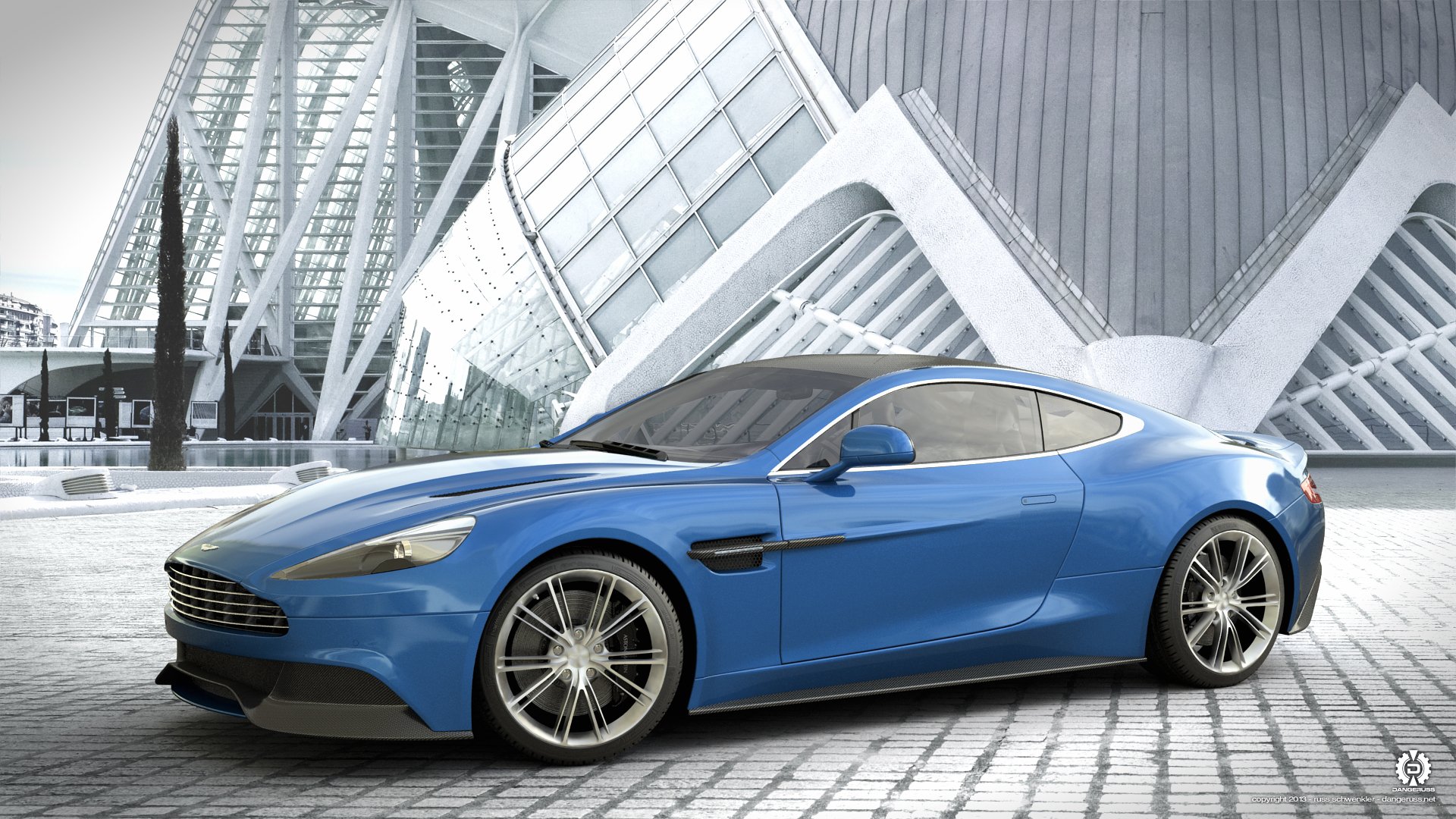 aston martin vanquish azul perfil por dangeruss aston martin vancouver