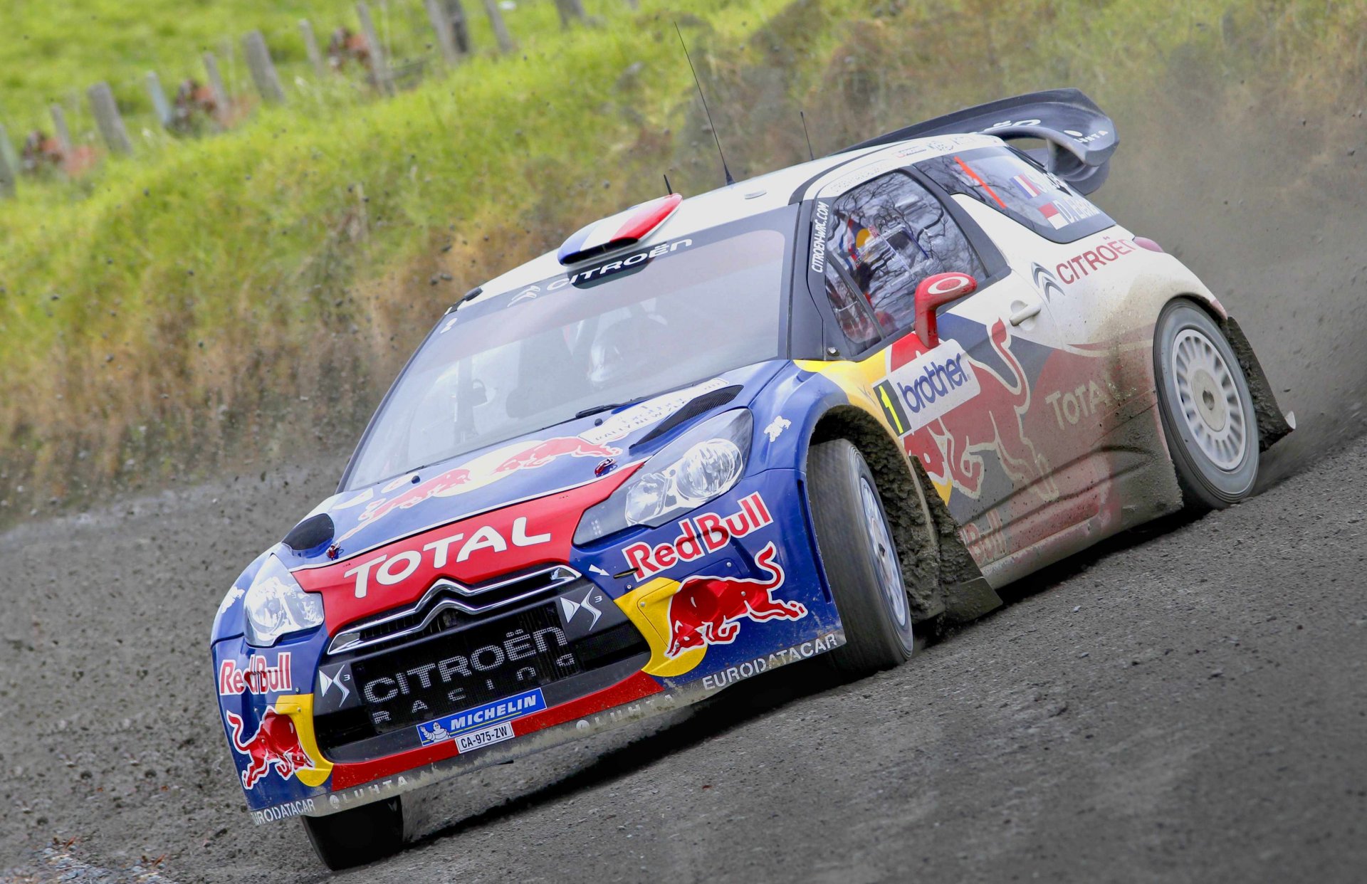 citroen ds3 rally wrc sébastien loeb frente capó coche deporte competición