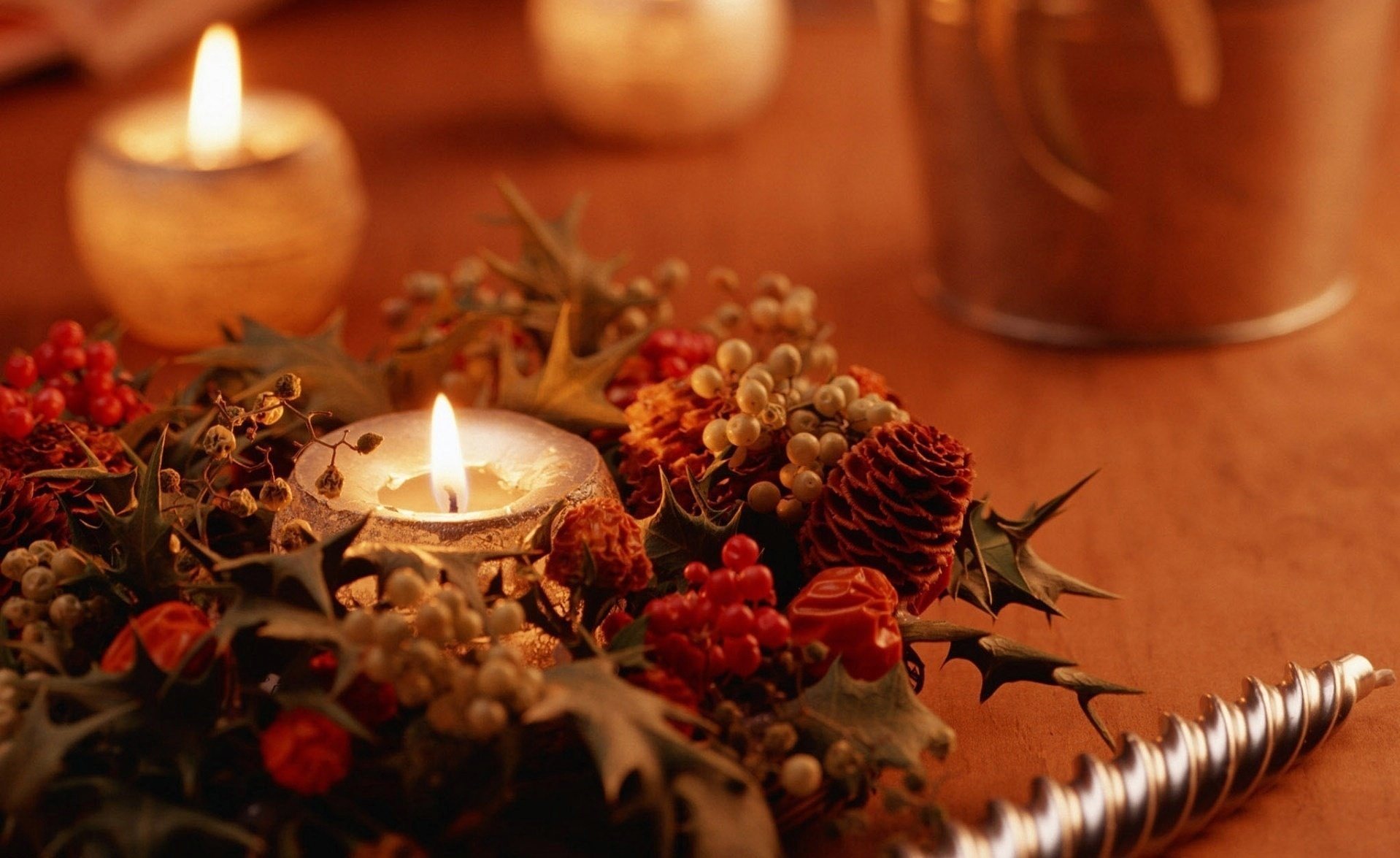 vacaciones calor año nuevo imagen vela papel pintado fuego navidad decoración estado de ánimo foto