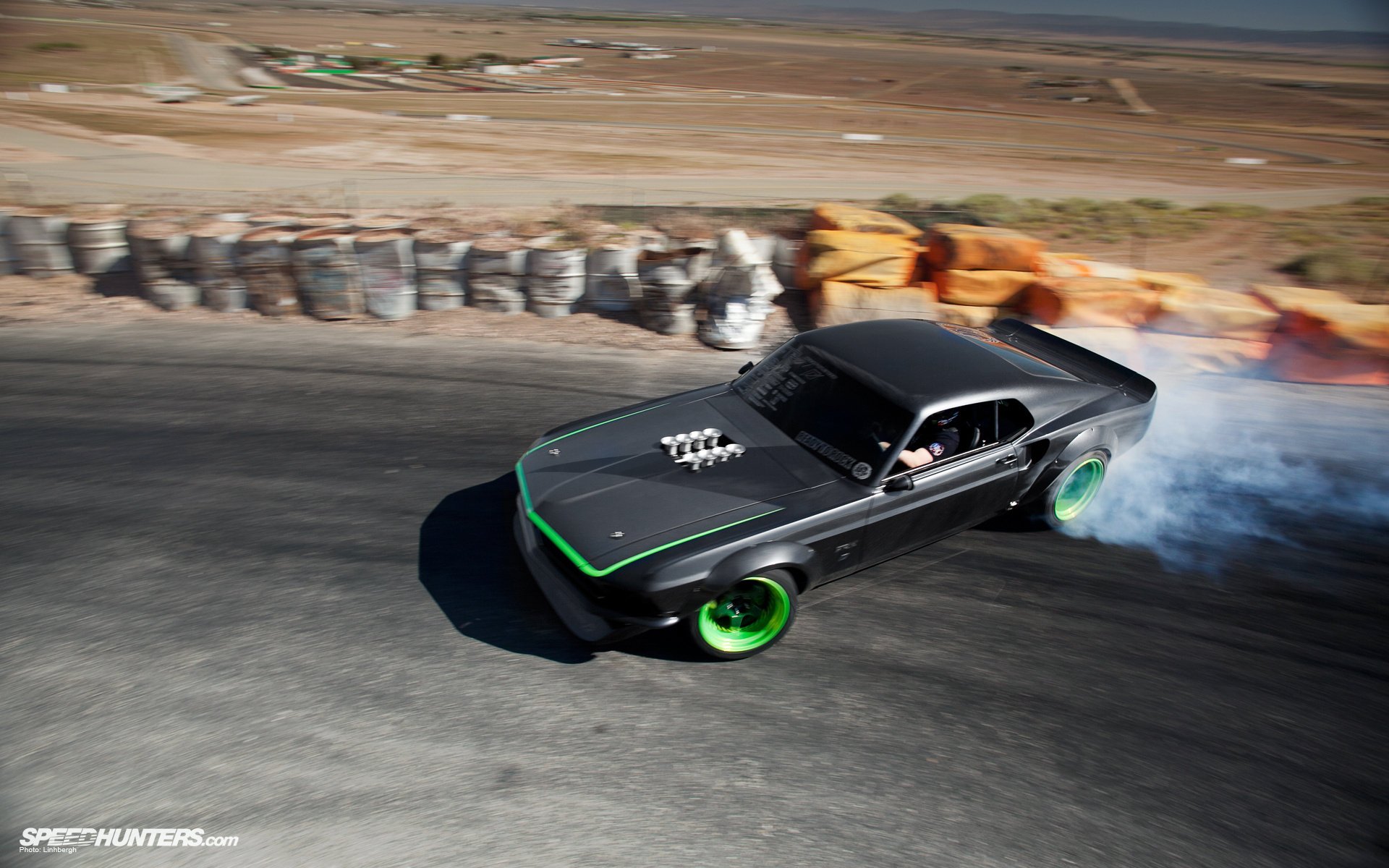 ford mustang rtr-x smoke drift black