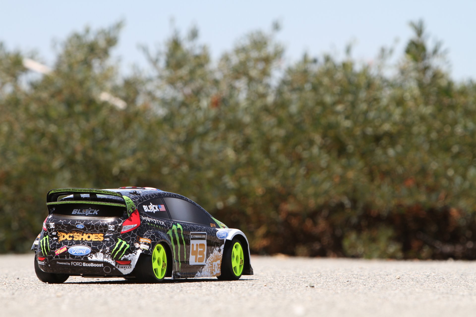 ford fiesta auto ken block deriva modello deriva rally