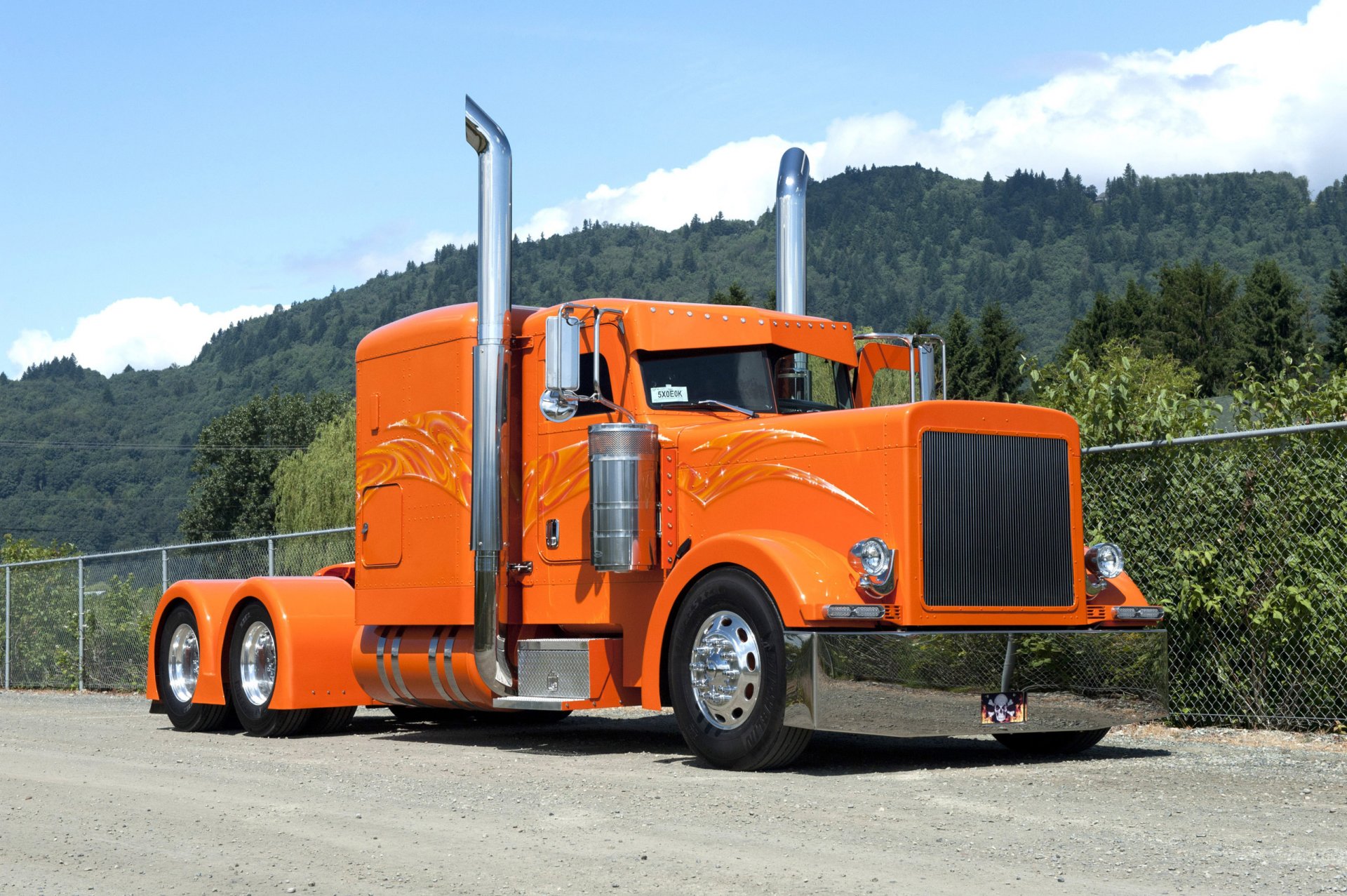 peterbilt 379 ciągnik tuning ciężarówka