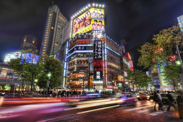 Ночной Токио -величие и красота