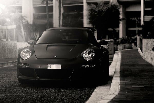 Auto Porsche di colore Nero