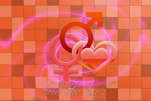 Día de San Valentín, dos corazones