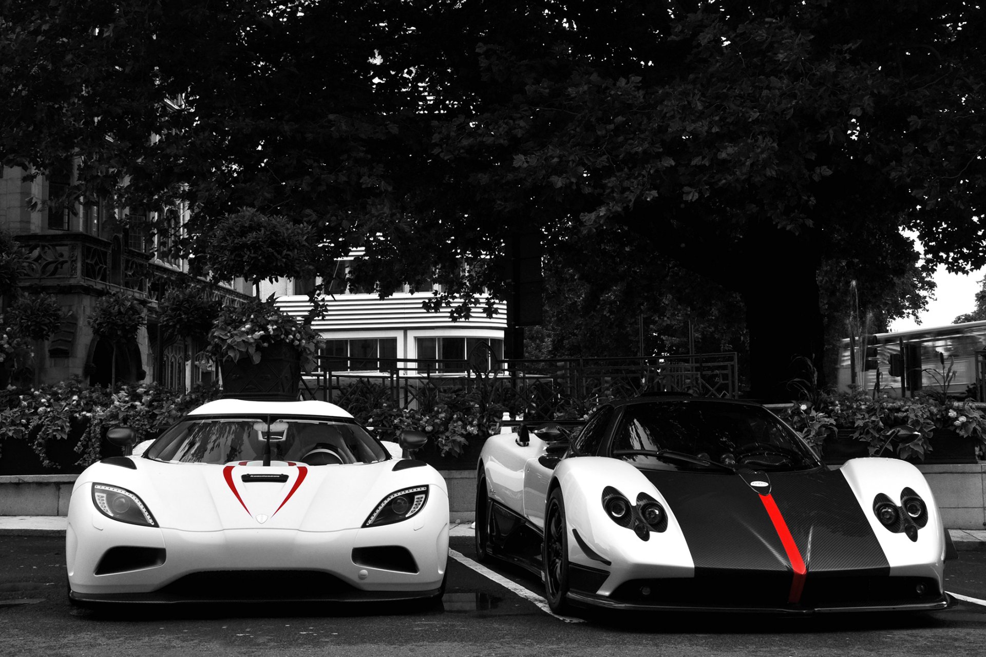 pagani zonda cinque koenigsegg agera r supersamochody