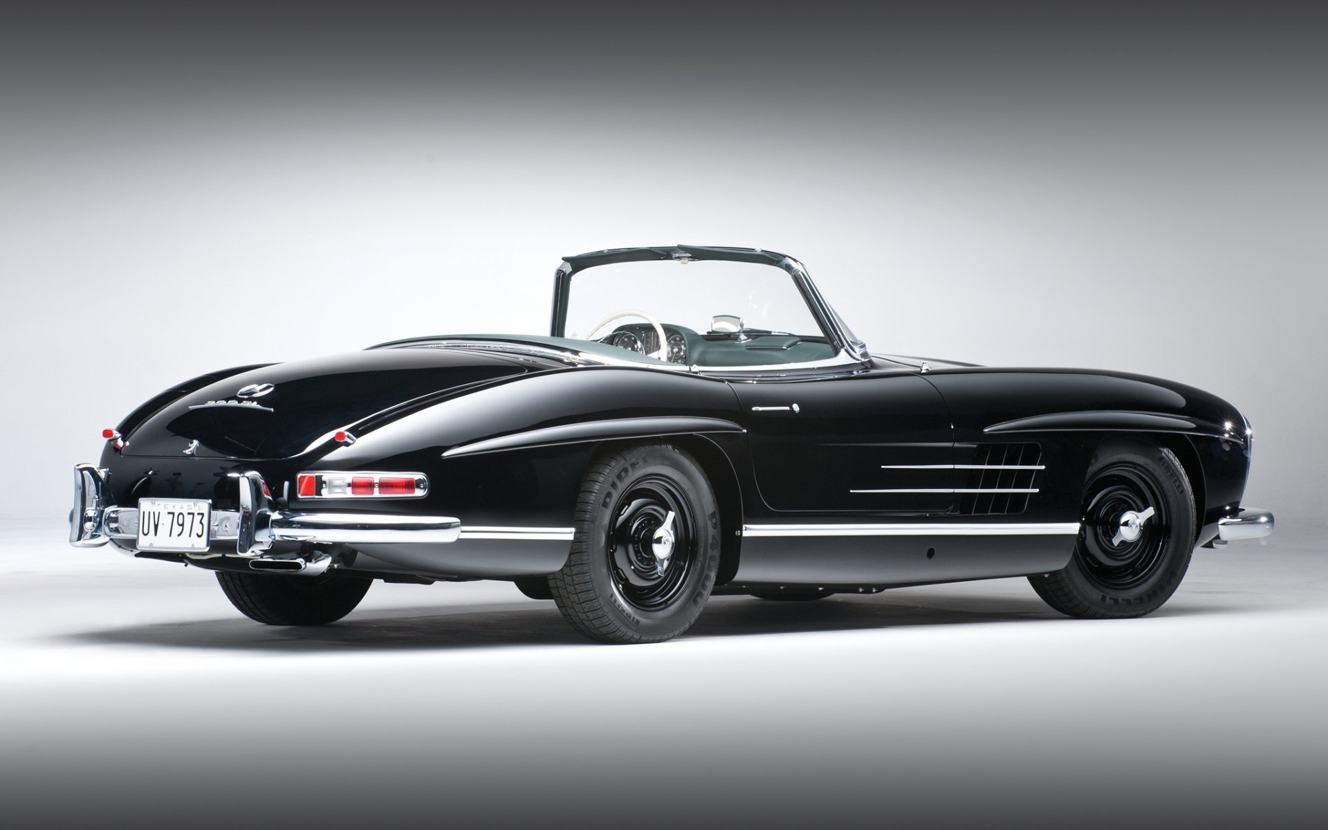 mercedes-benz 300sl 1957 mercedes 300sl convertible rear view classic beautiful car