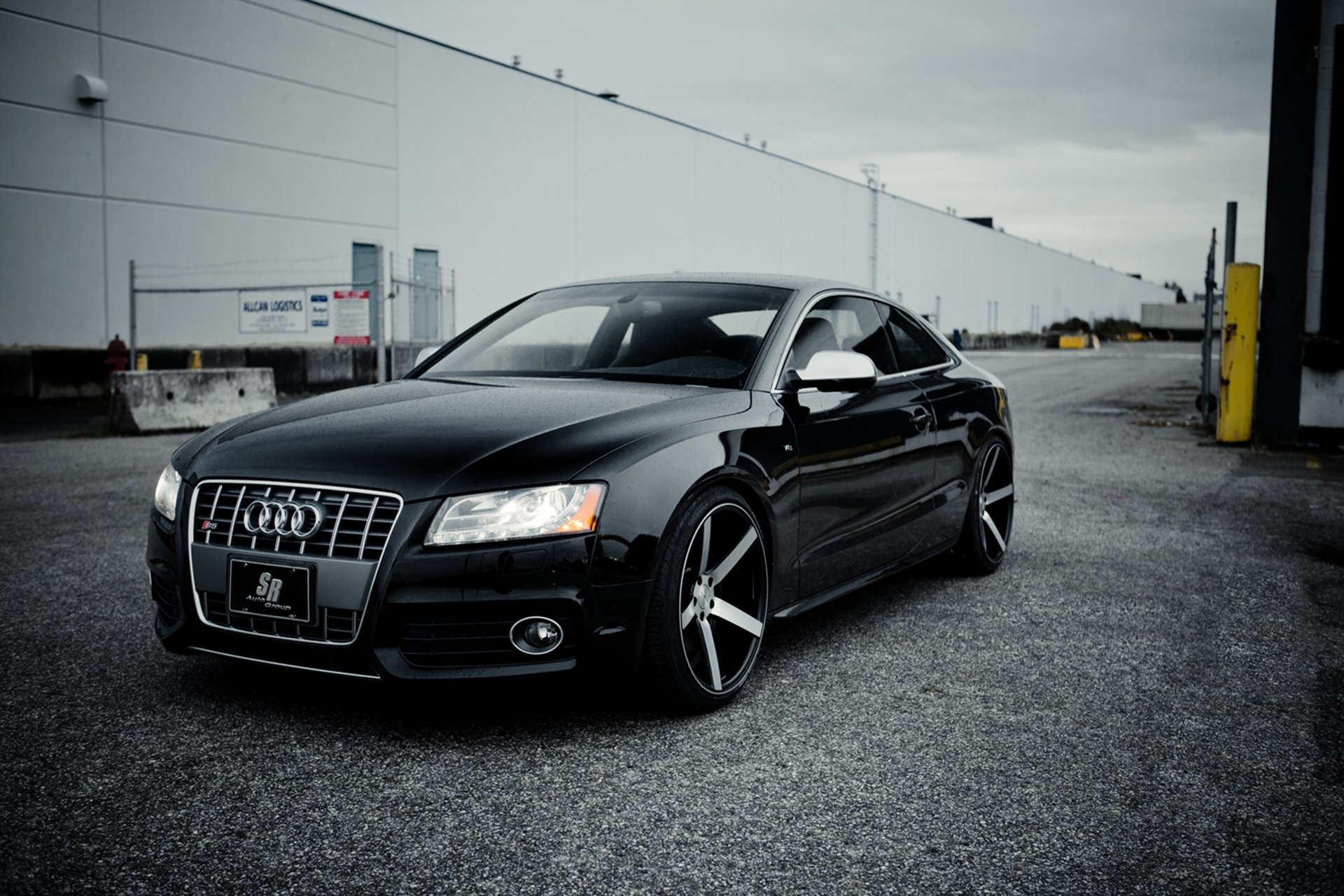 audi s5 black machine to