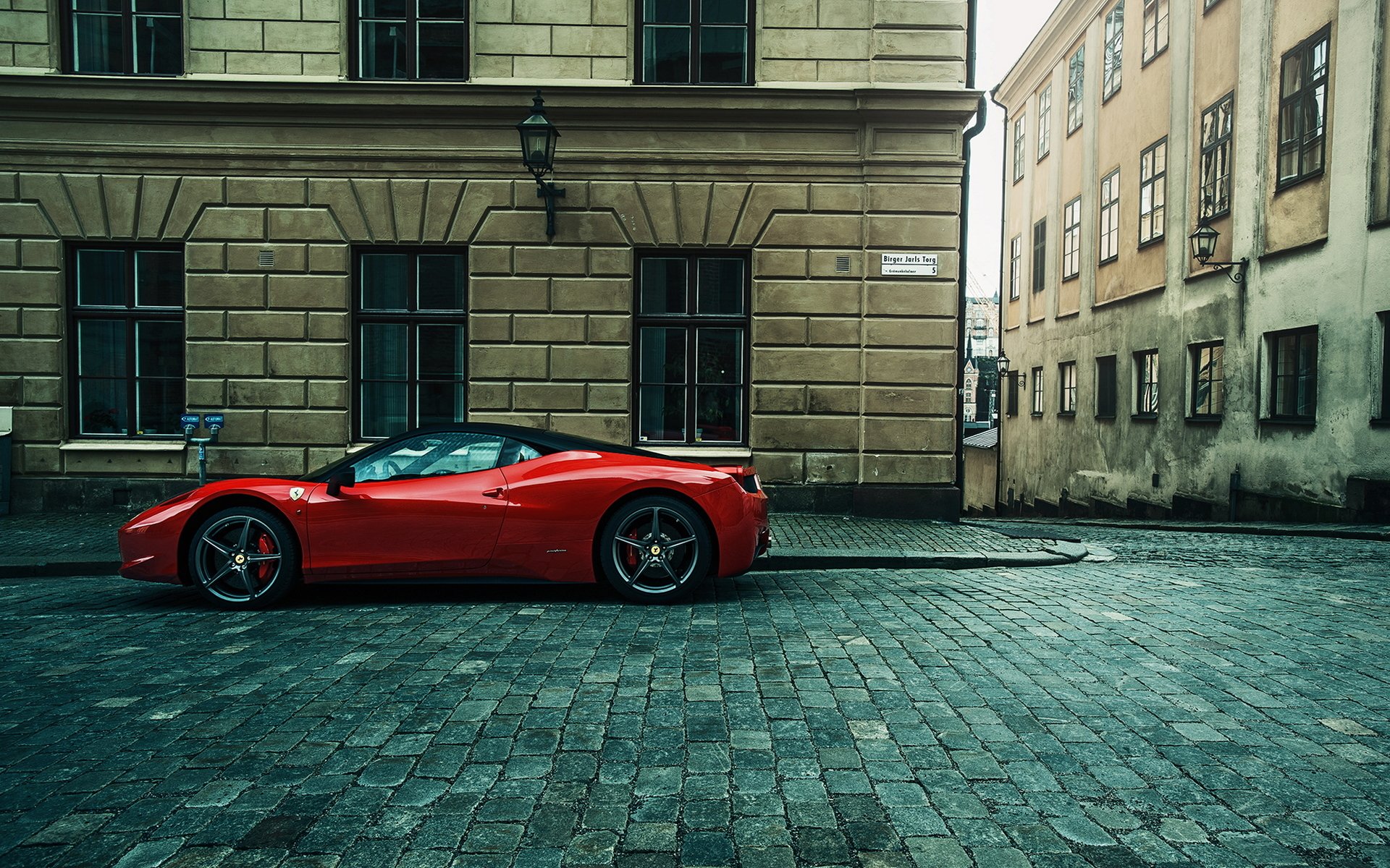 ferrari 458 italia ferrari ciudad calle superdeportivo