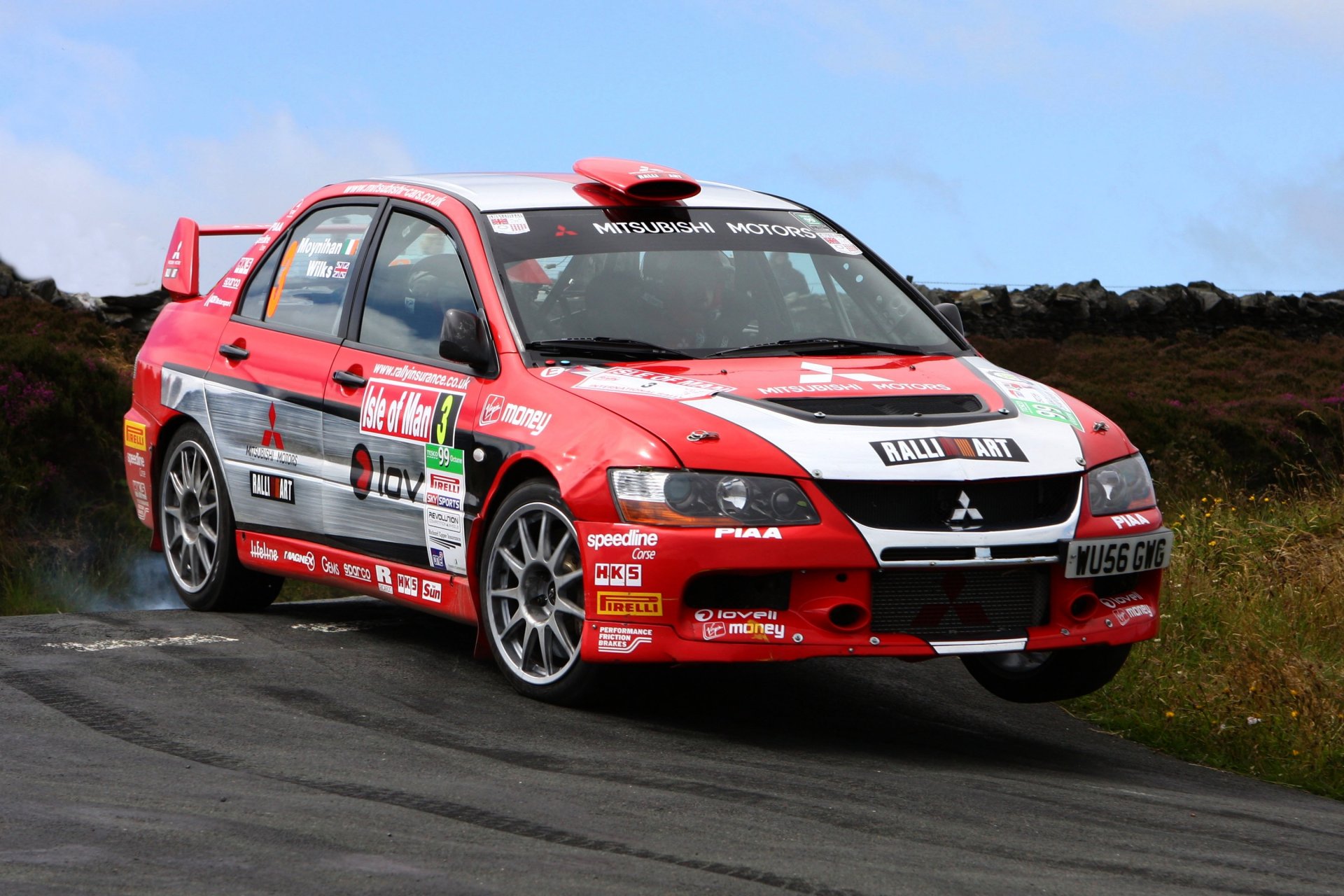 mitsubishi mitsubishi evo rallye évolution cmr rouge voiture voiture rouge roue