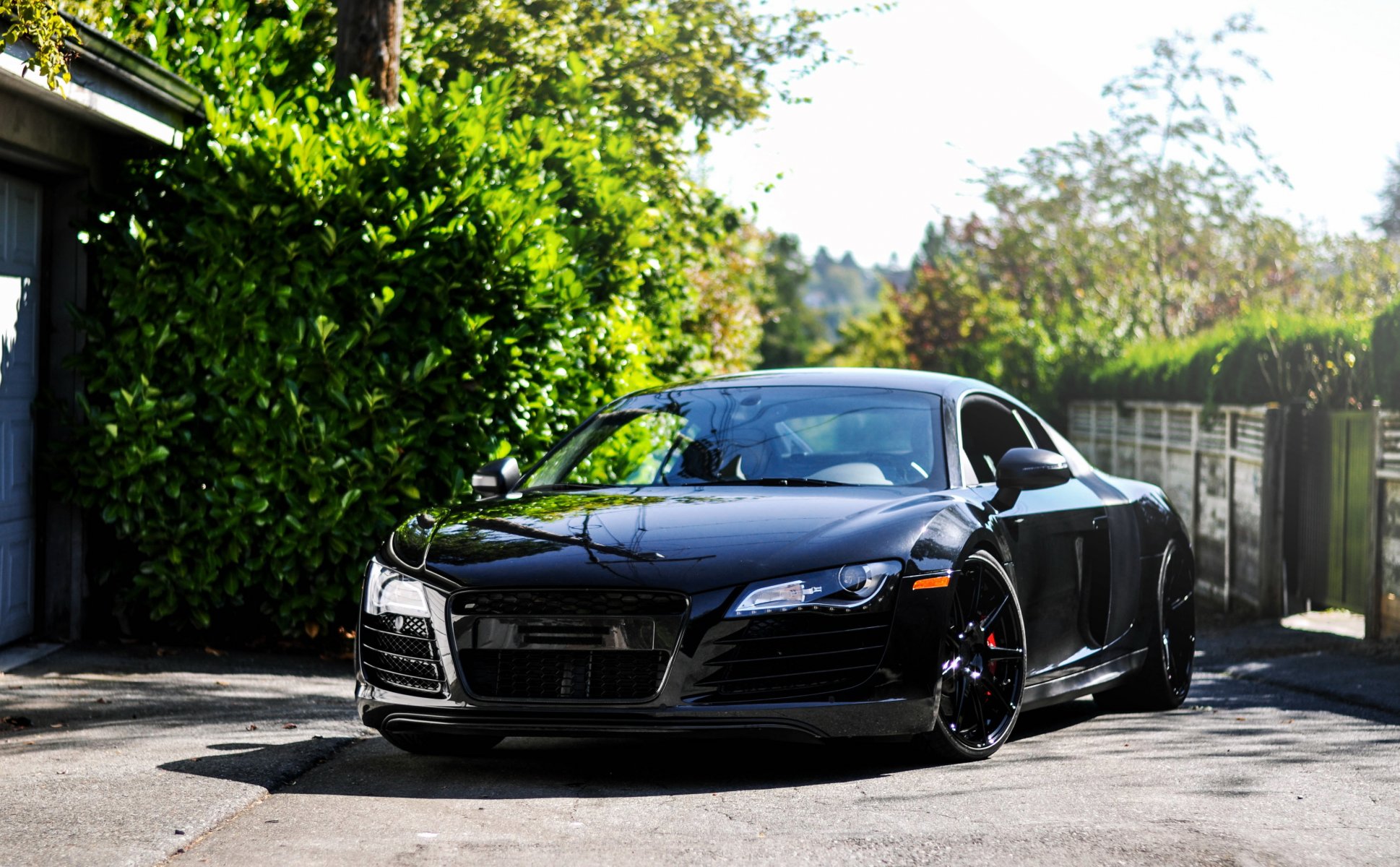 audi r8 audi p8 tuning black road supercar