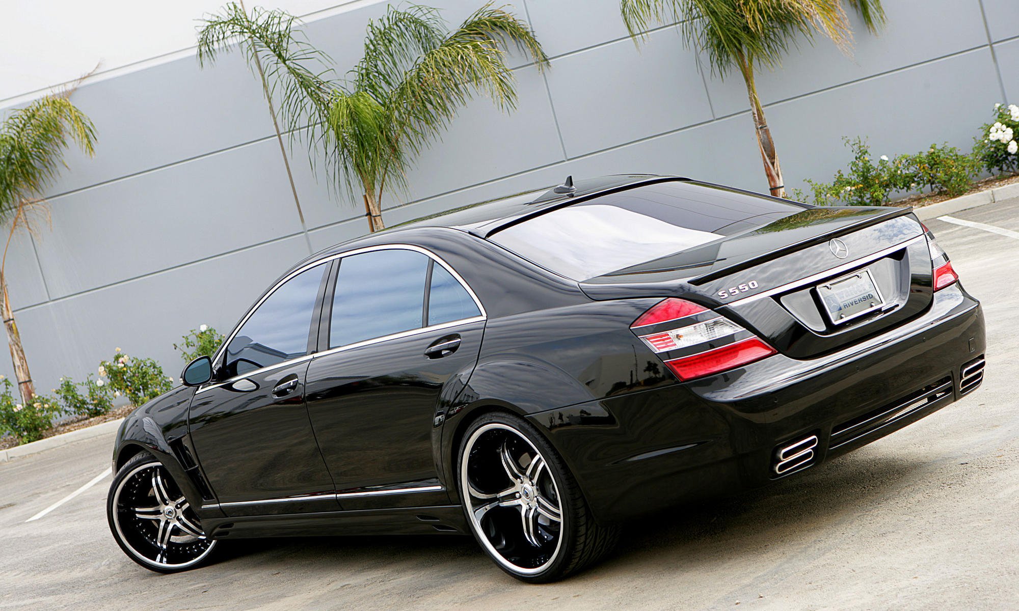 mercedes s550 weels asanti cromo llantas asfalto paisaje negro merin