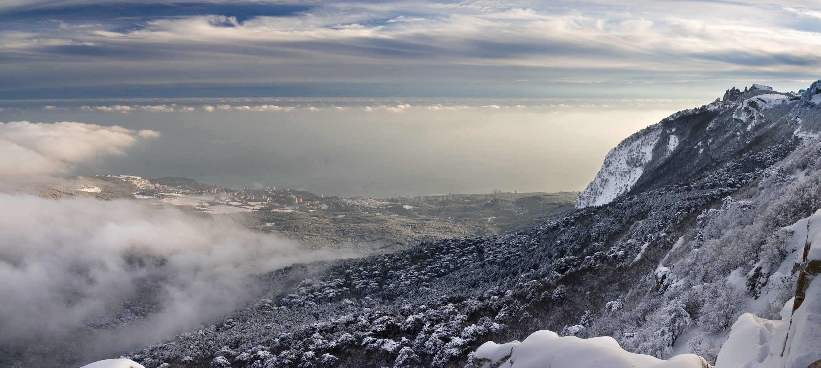 ucrania ai-petri naturaleza montaña montaña altura crimea