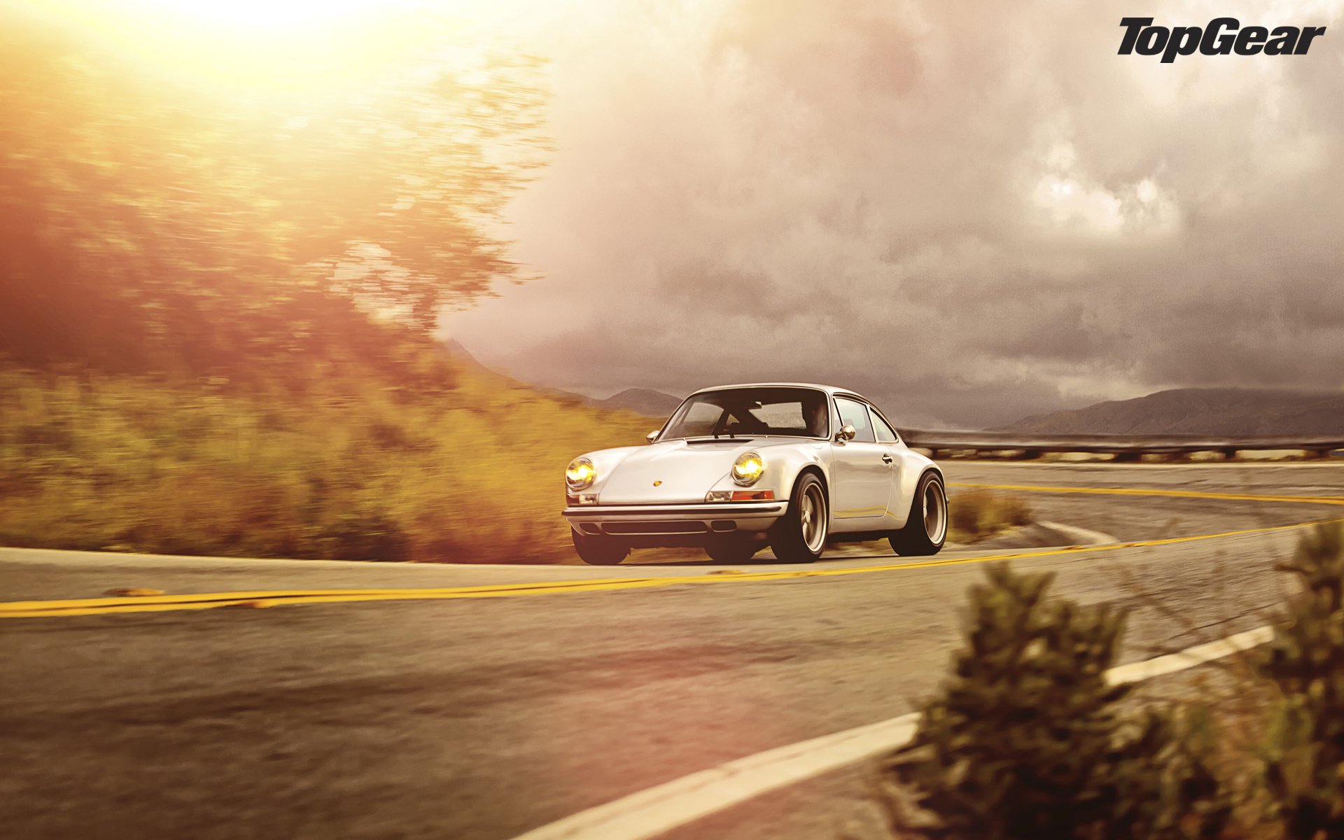 911 sole luce abbagliamento porsche top gear top gear