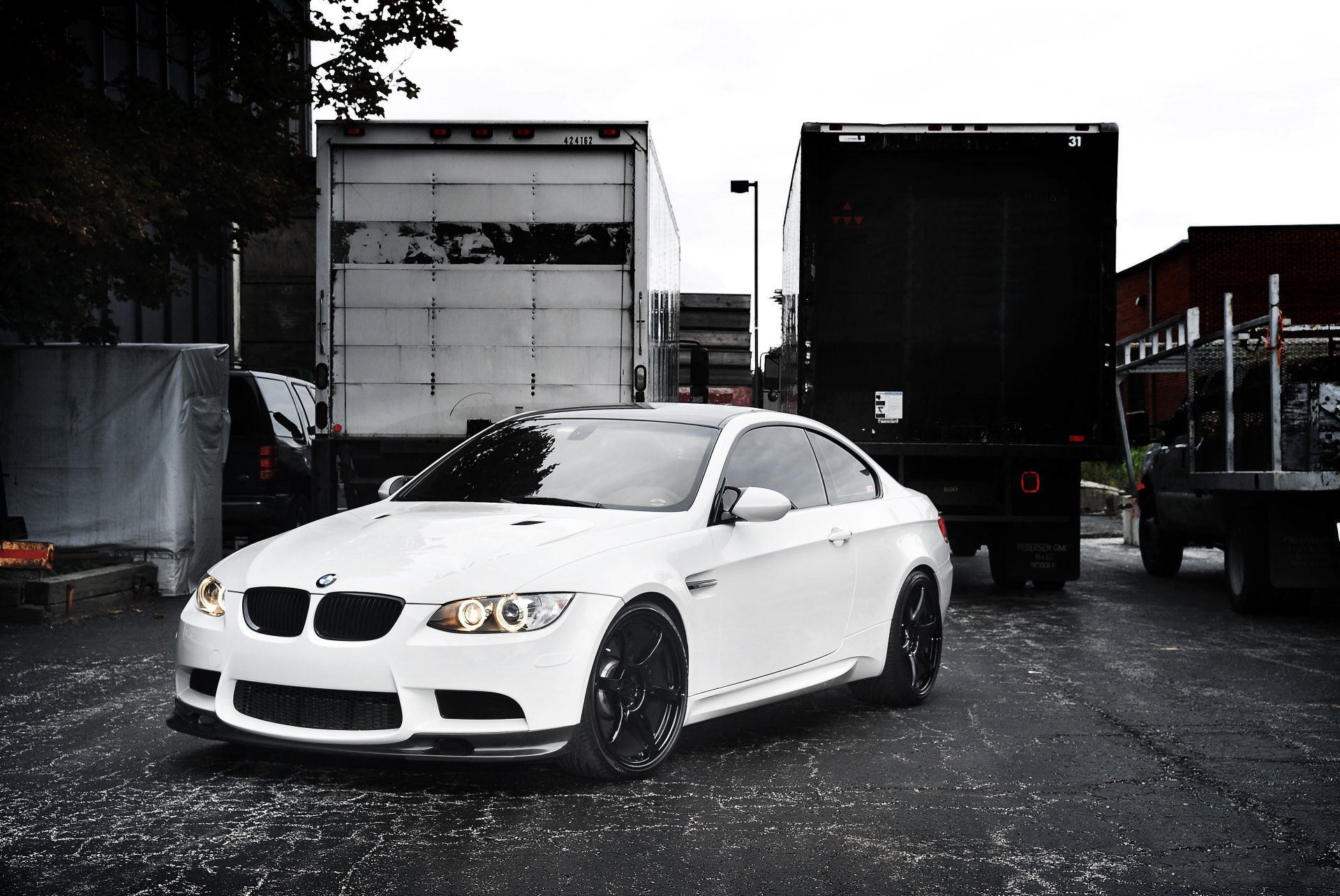 bmw m3 e92 white bmw truck