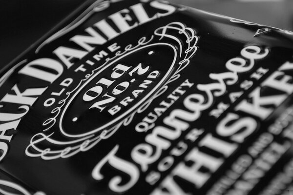 Jack daniels whiskey-Packung