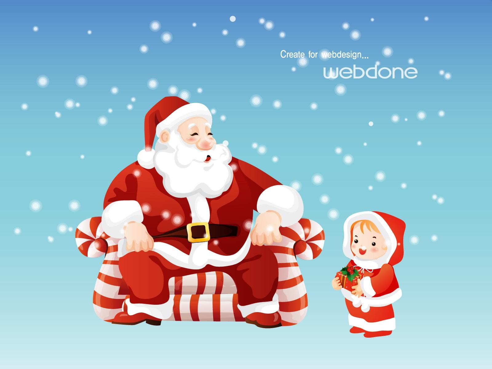 childhood winter snow tale new year christmas present santa clau