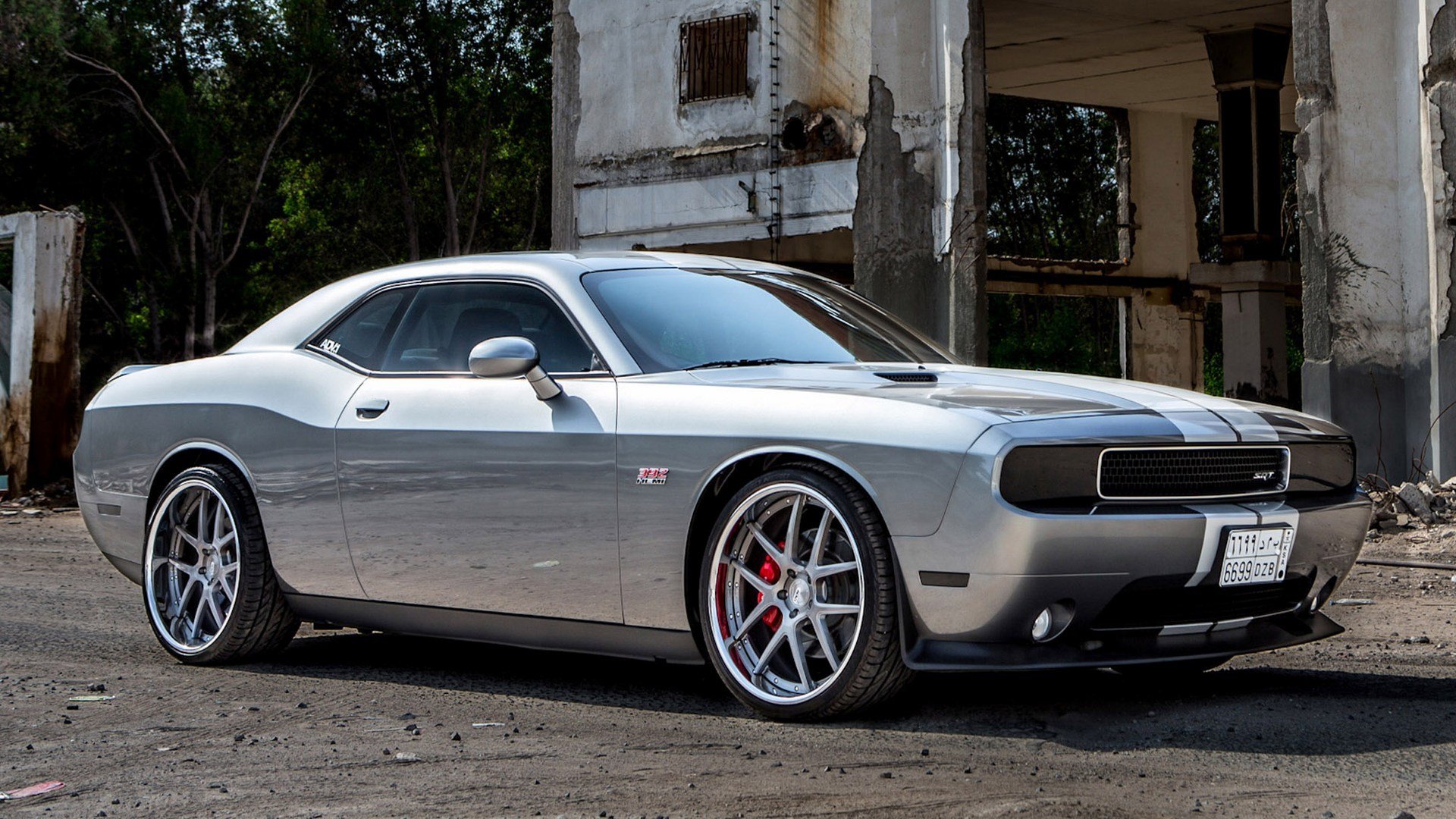 samochód tapety dodge challenger srt8 adv1 tuning srebrny tapety dodge challenger srt8 piękny samochód