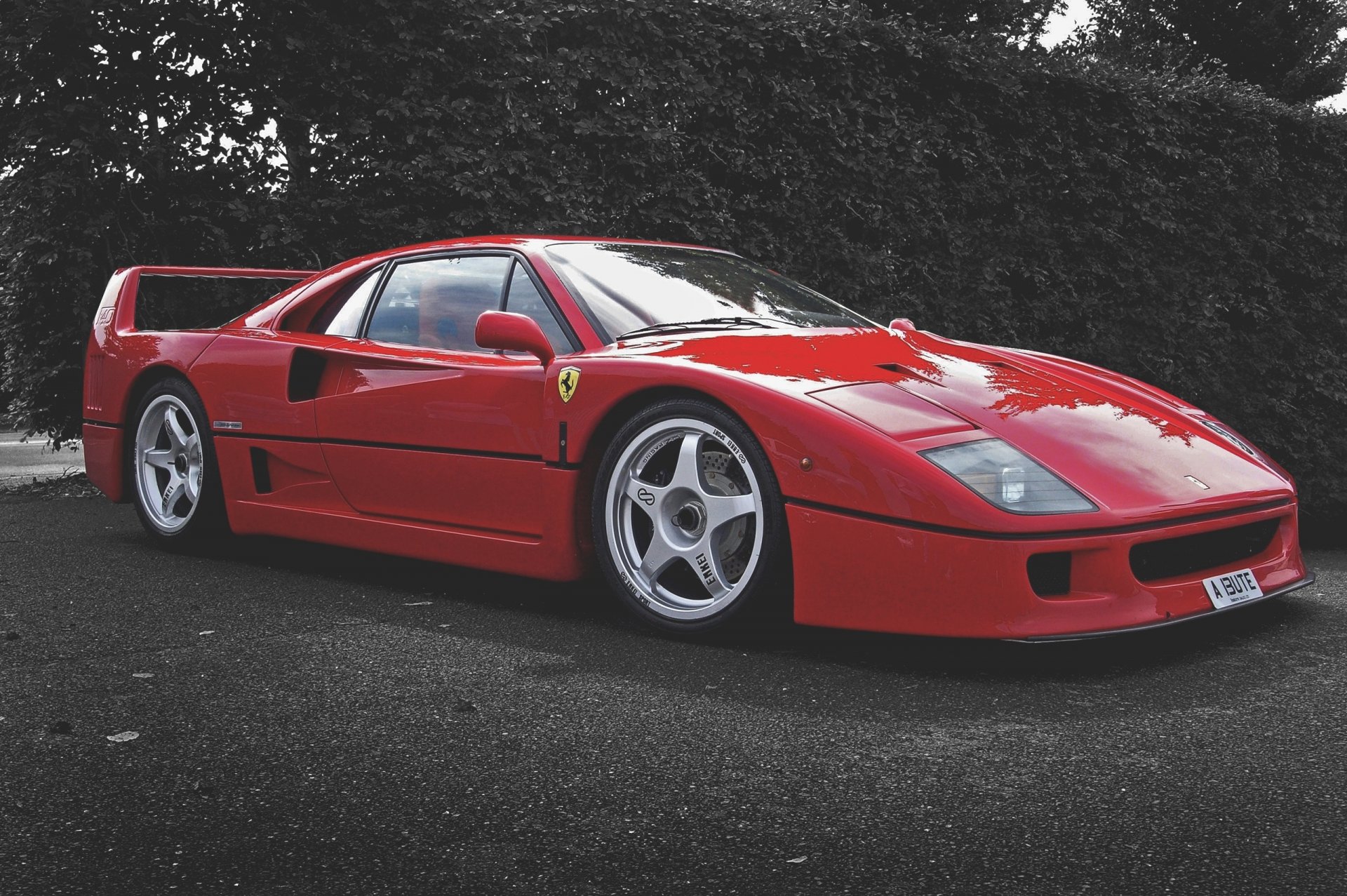 ferrari f40 f 40 samochód samochód czerwony