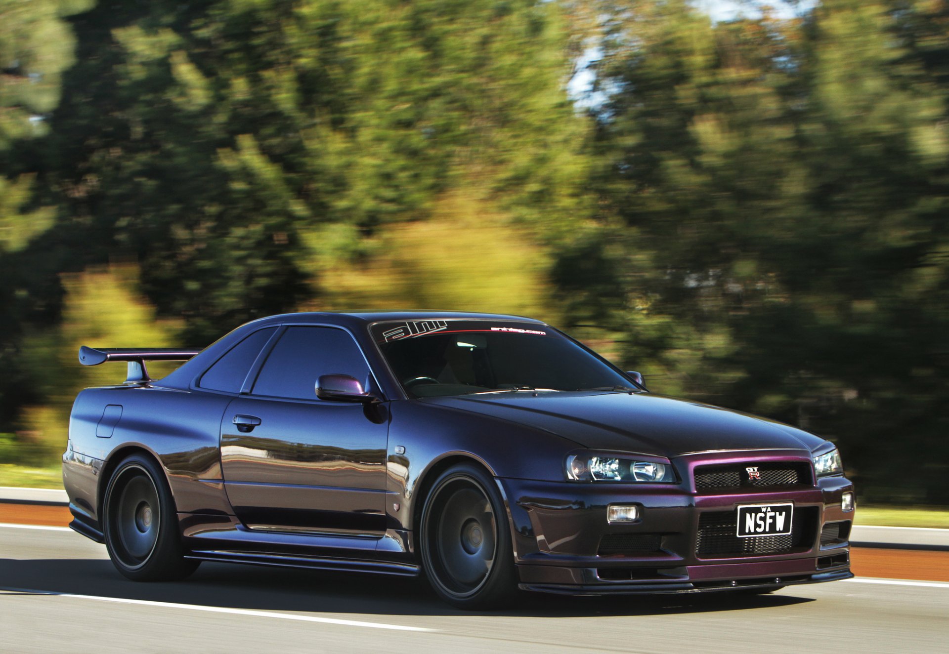 nissan horizon gt-r r34 front nissan skyline speed