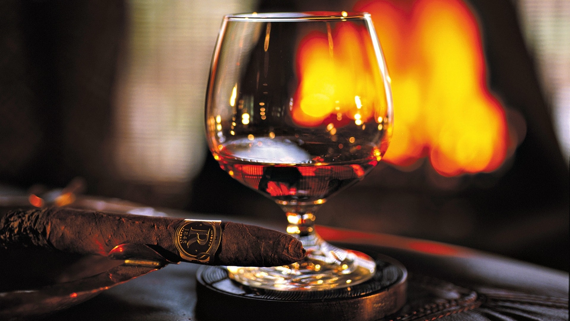 verre cigare cognac