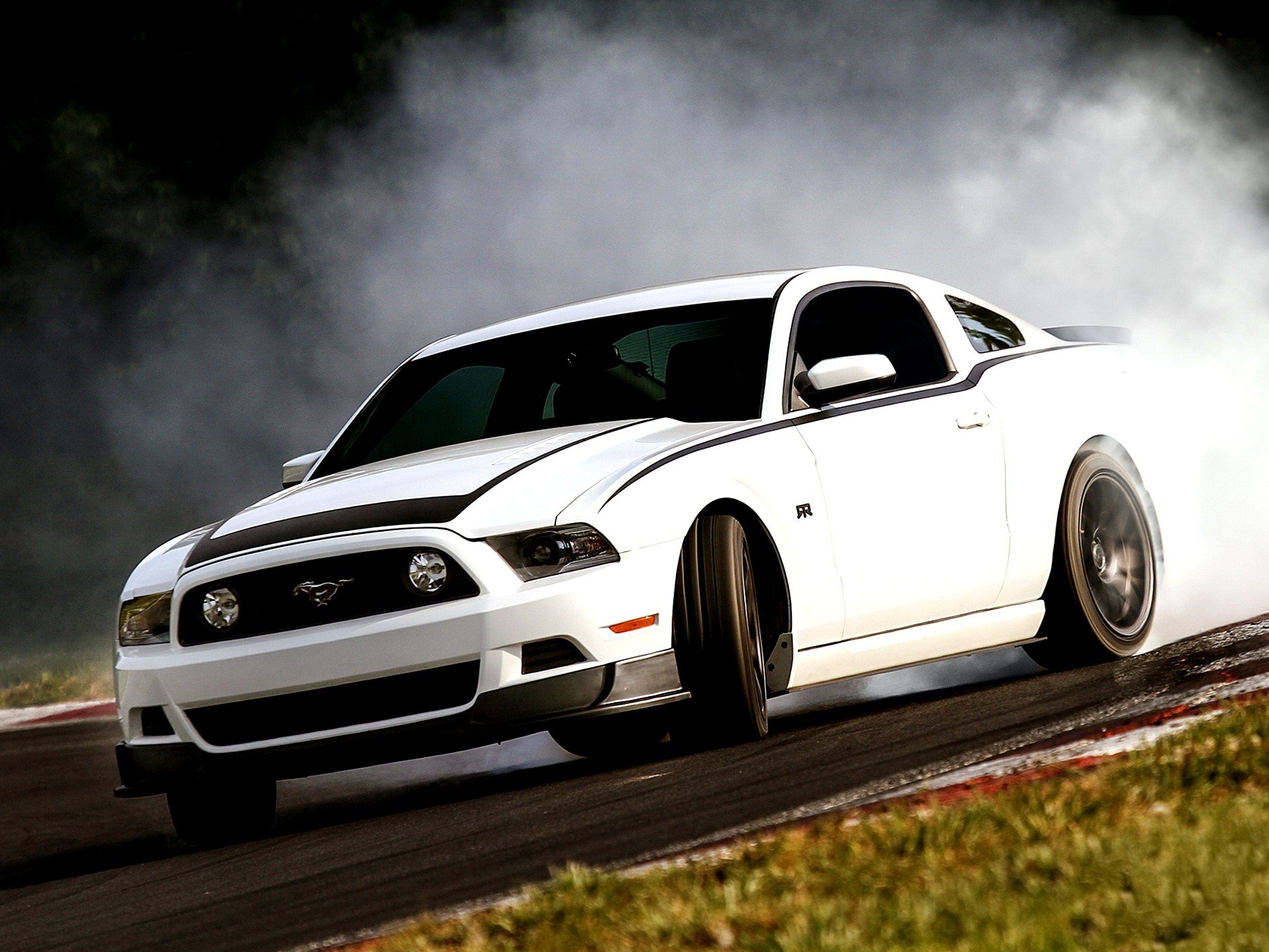 car wallpaper ford mustang rtr package white 2012 drift wallpaper ford mustang white car skid drift smoke