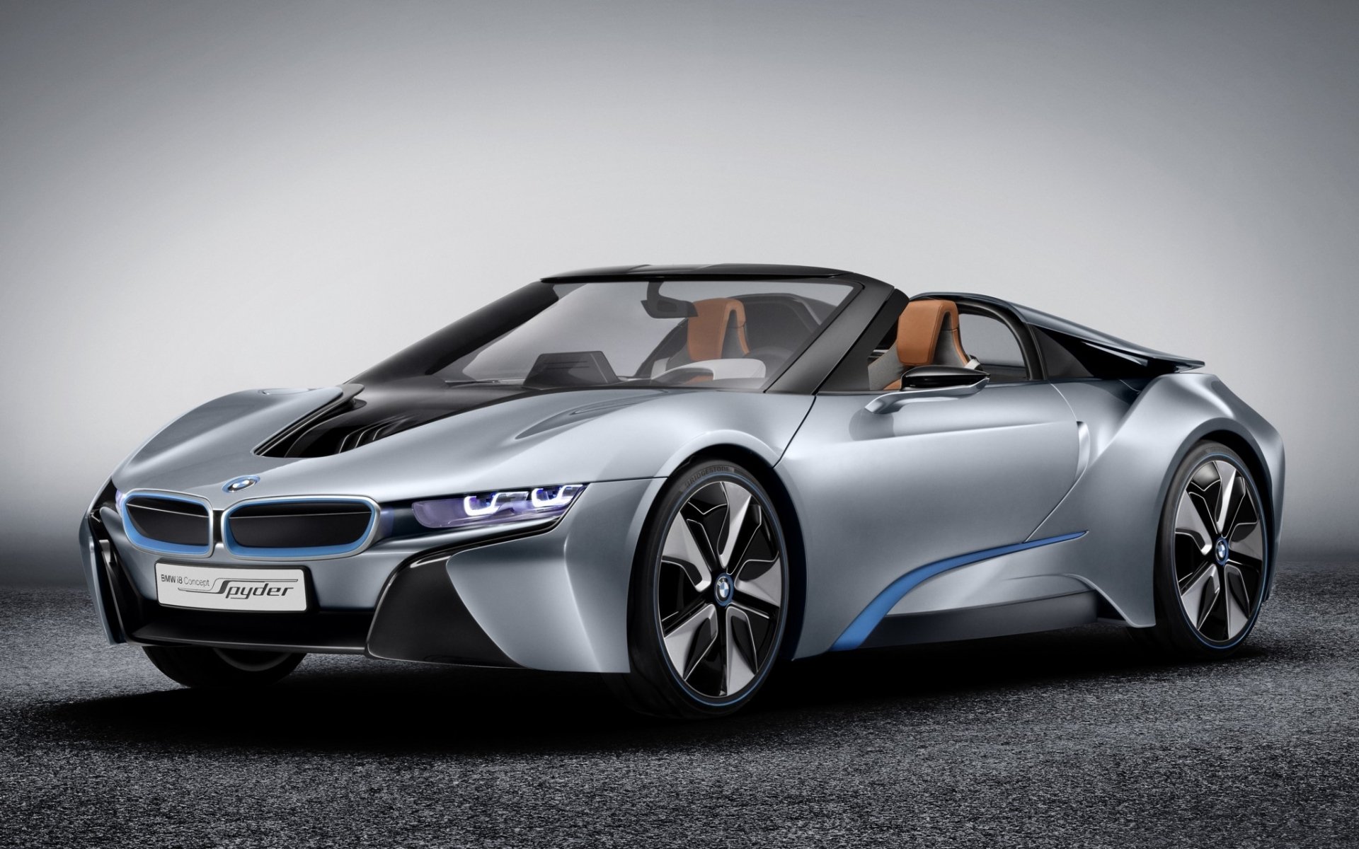 bmw i8 концепция spyder бмв ай8 концепт спайдер суперкар передок фон