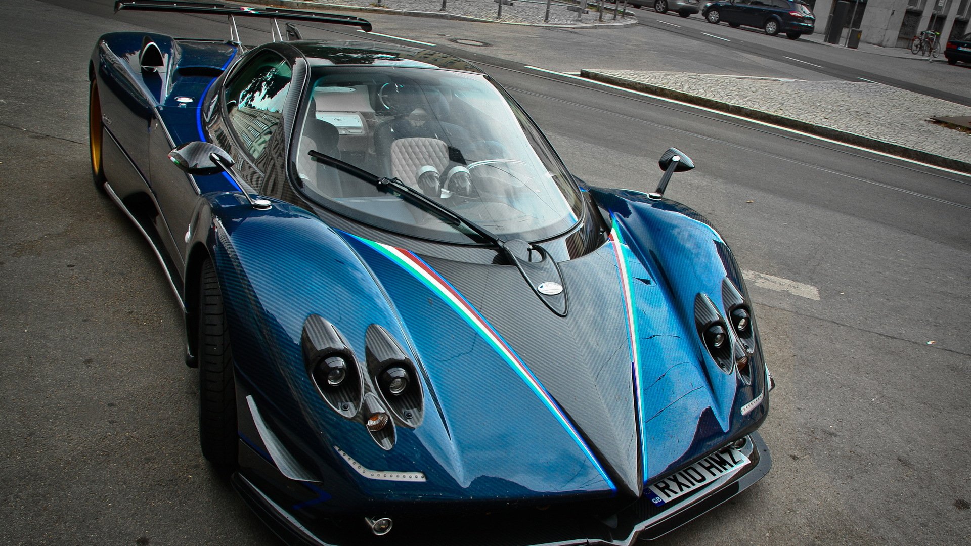 pagani zonda tricolore pagani sonda superdeportivo coche deportivo