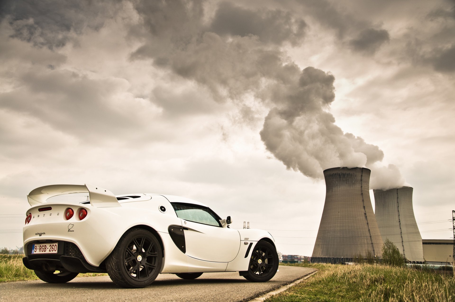 lotus exige s260 stazione di tubi di fumo