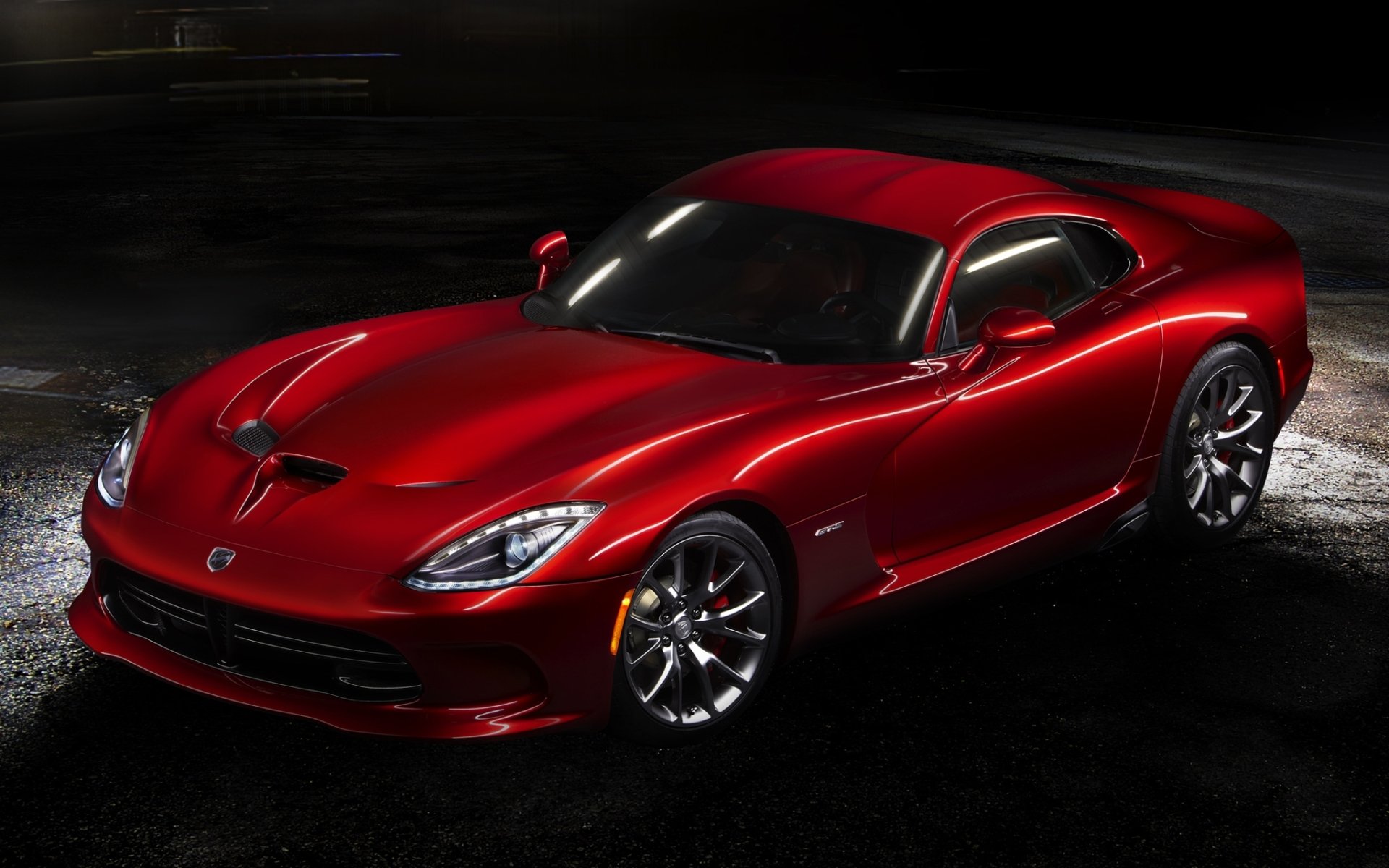 esquivar cien víbora gts dodge viper superdeportivo delantero rojo penumbra