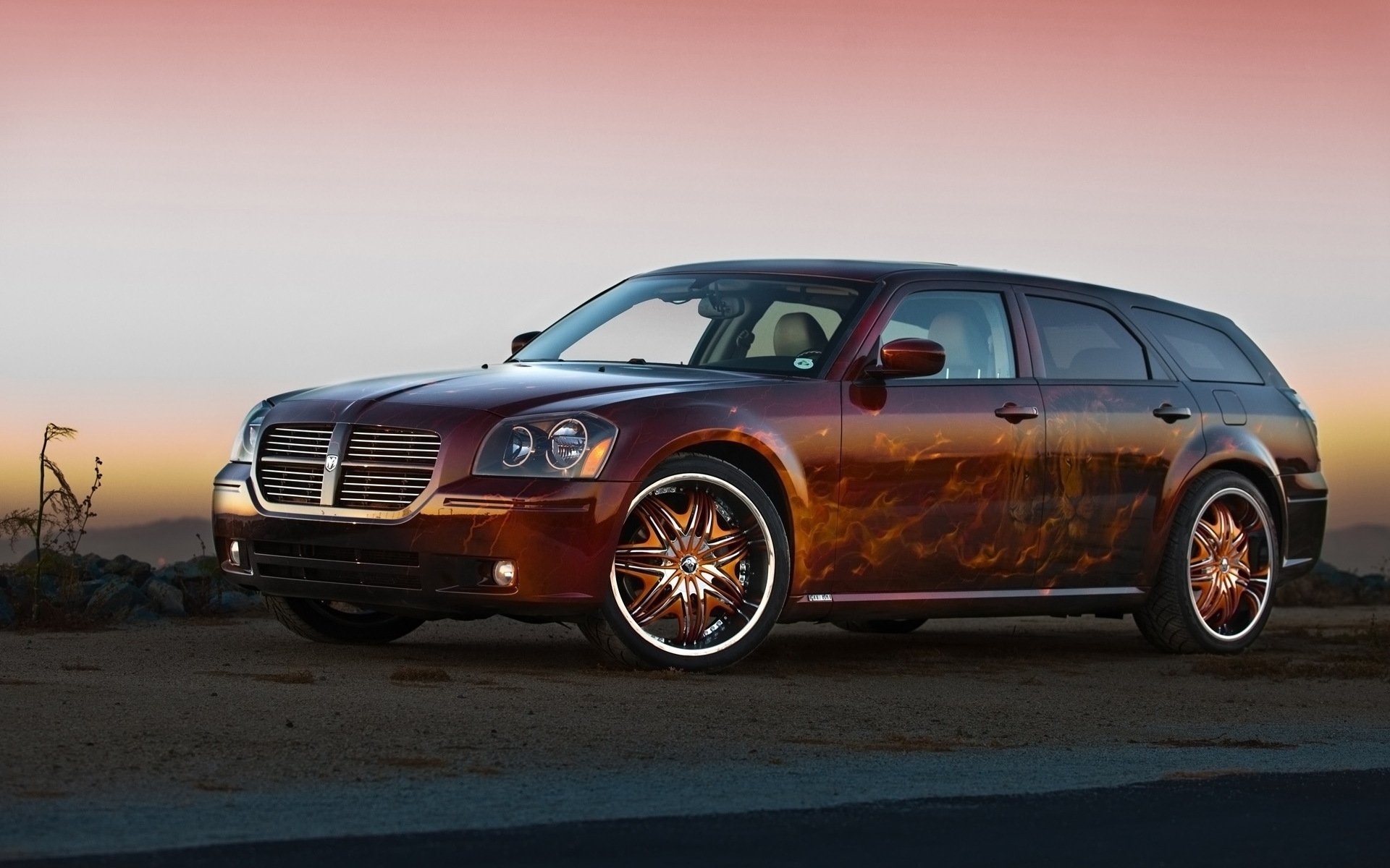 schivare magnum messa a punto dodge aerografo station wagon