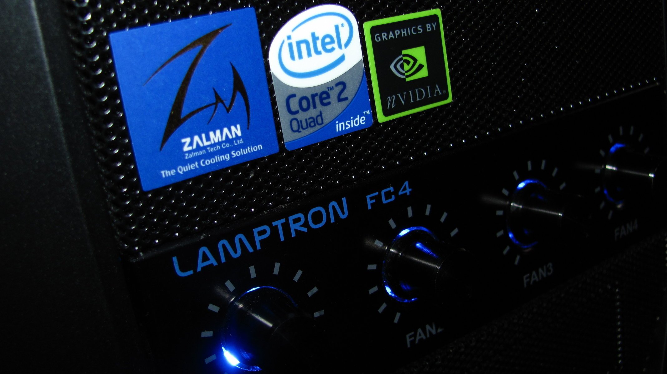 zalman core 2 quad sistema unidad de sistema ordenador ordenador nvidia