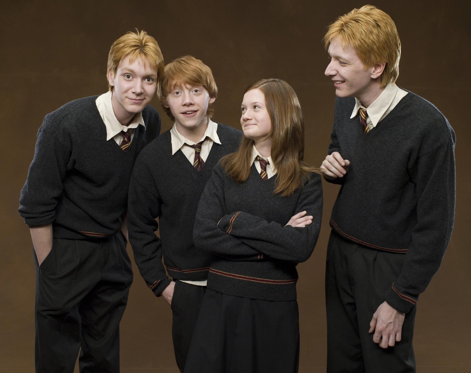 fred e george weasley weasley ginny harry potter