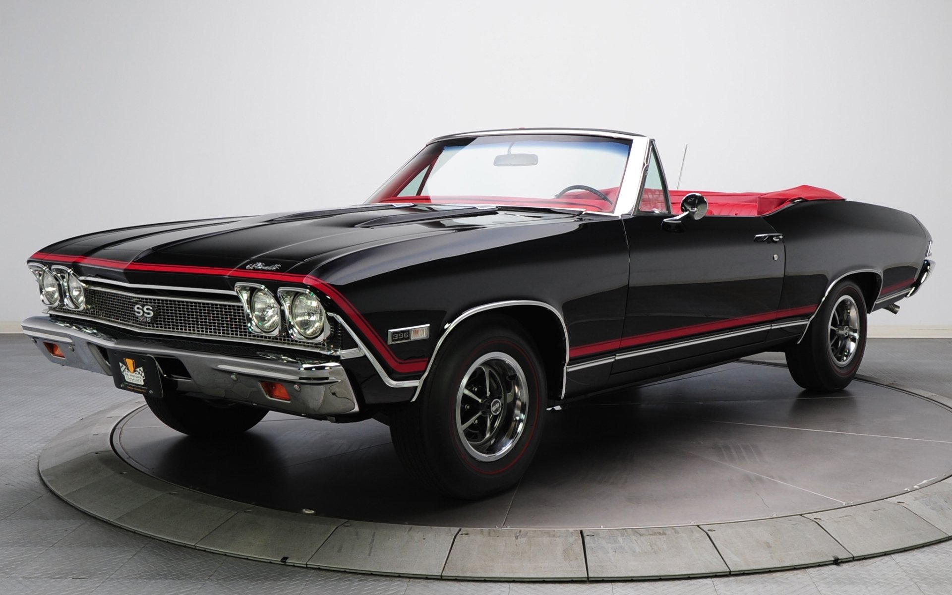 chevrolet chevelle ss l78 convertibile 1968 chevrolet cheville ss anteriore muscle car muscle car sfondo