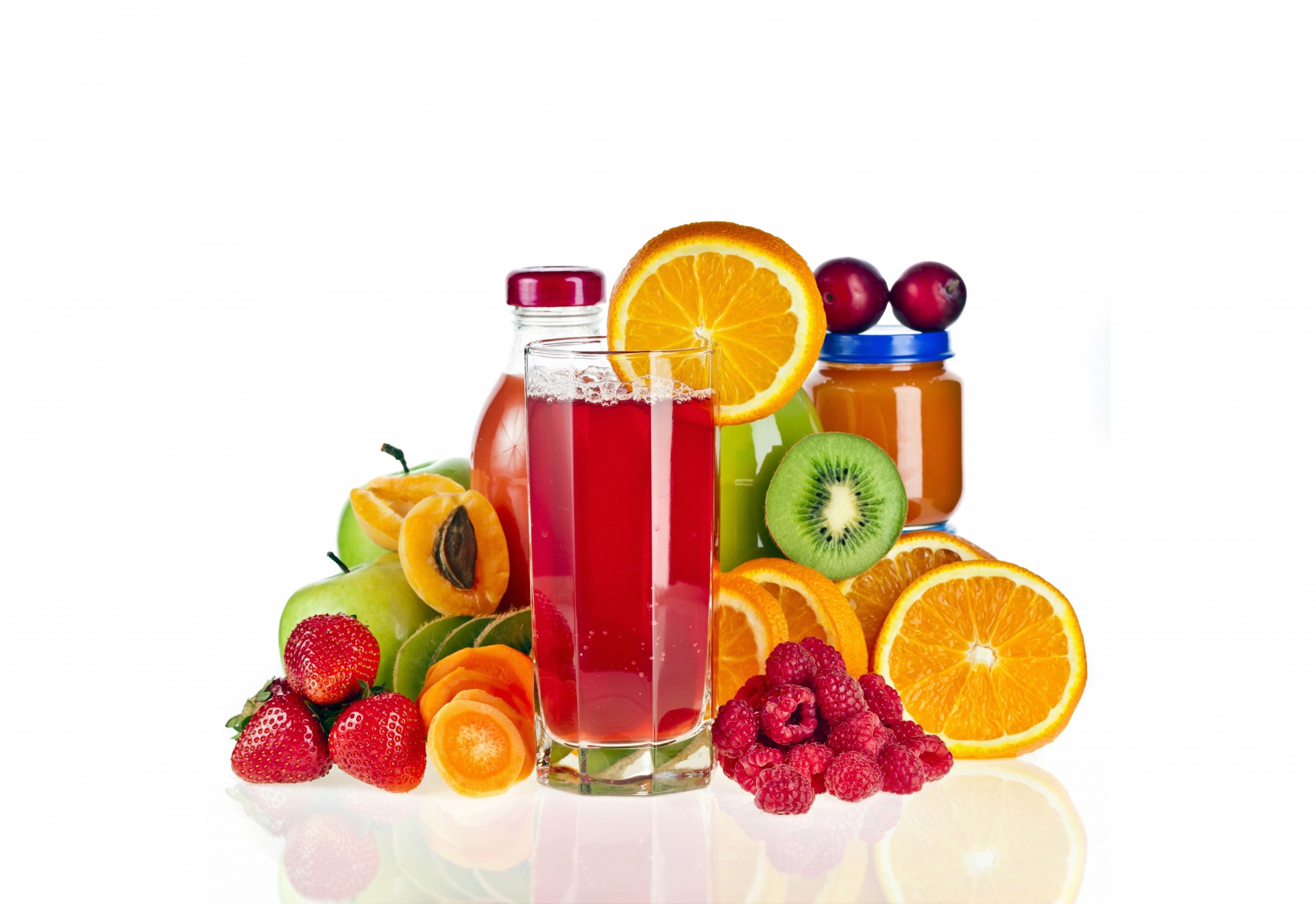 citrus strawberry raspberry beads apple berries kiwi orange fruit