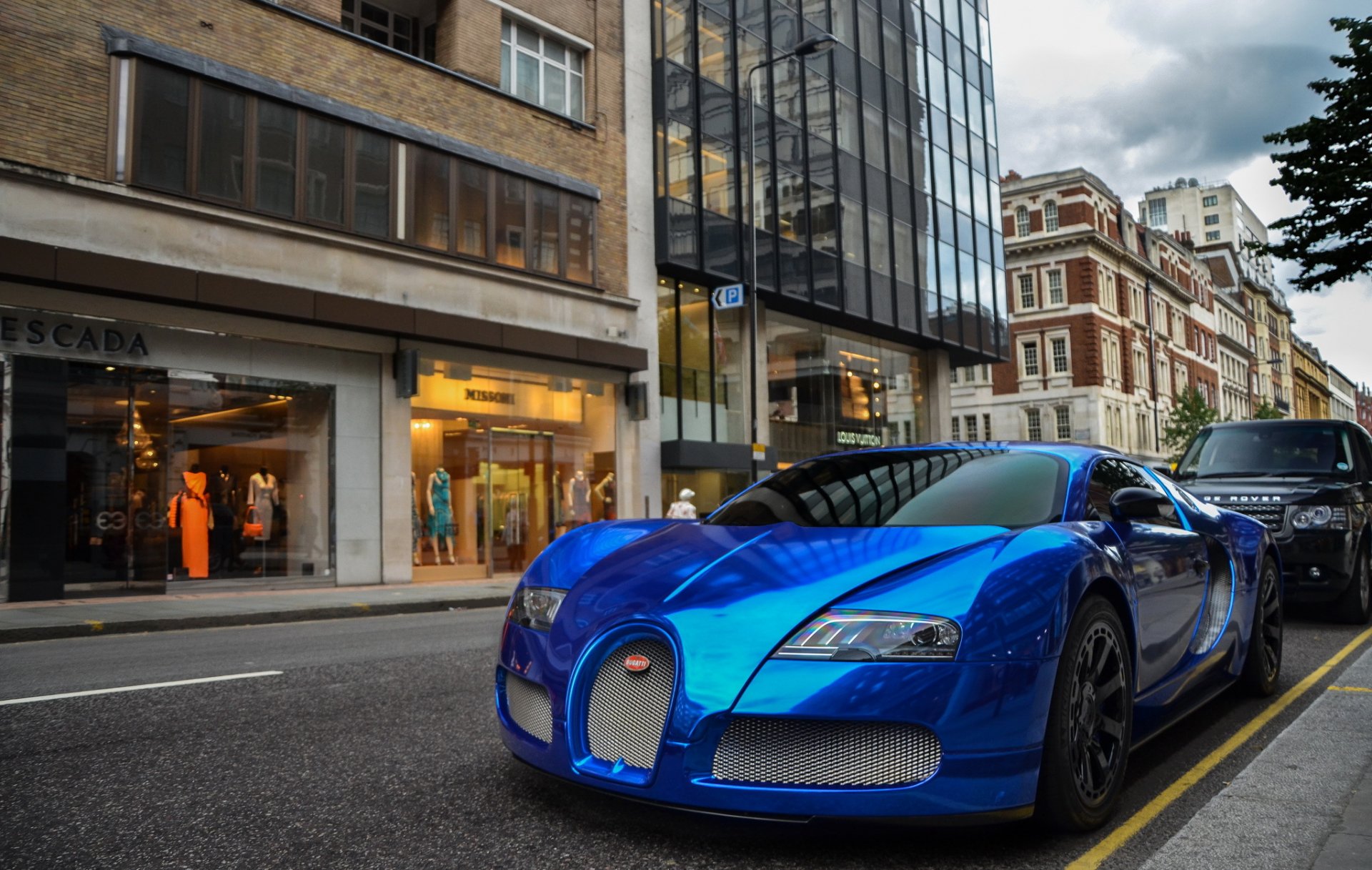 chrome blue bugatti veyron hypercar bugatti veyron