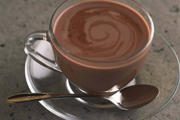 Milk cocoa is very useful in the morning