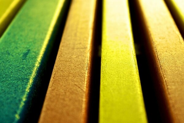 Multi-colored wooden boards HD