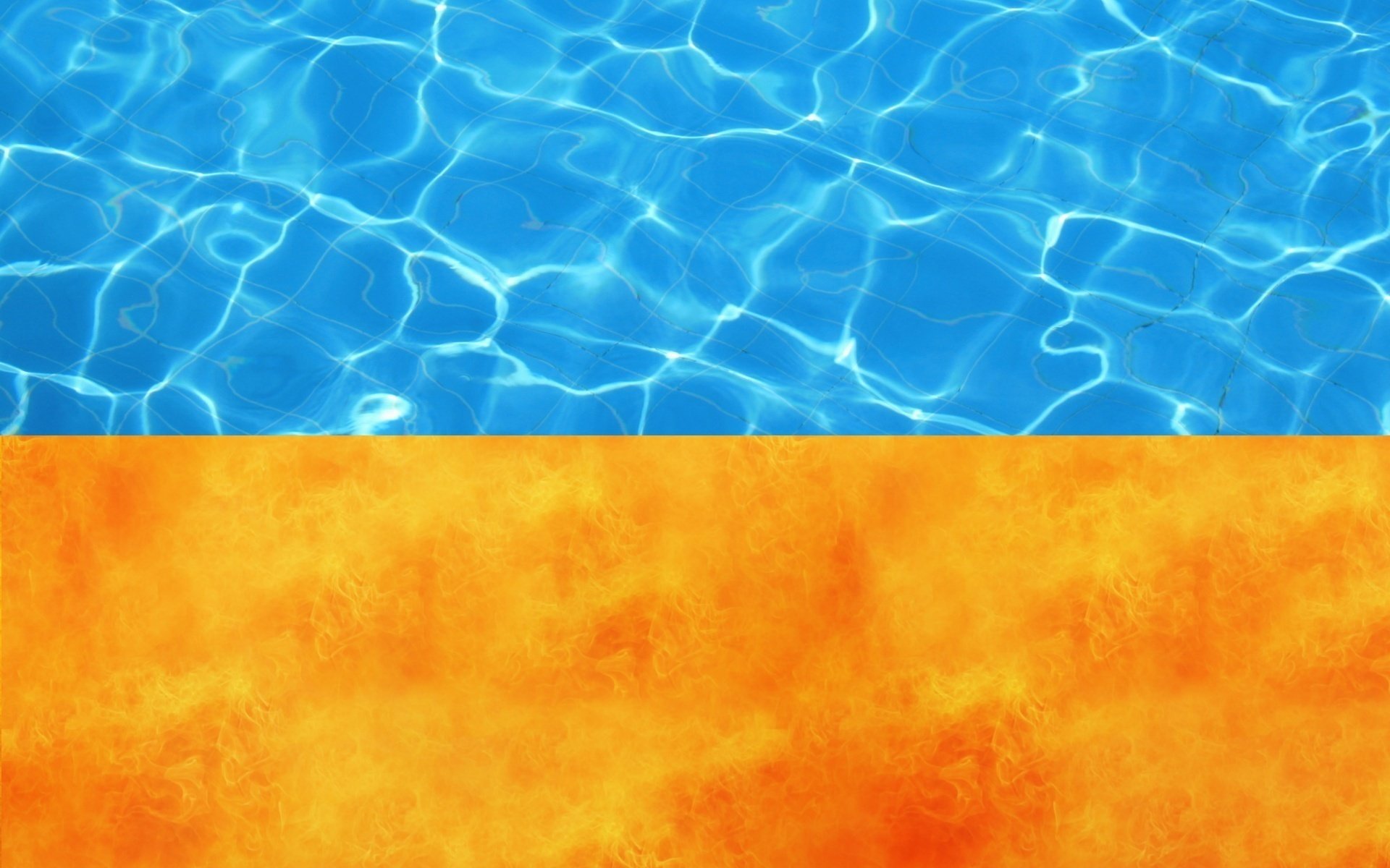 ukraine wasser flamme flagge