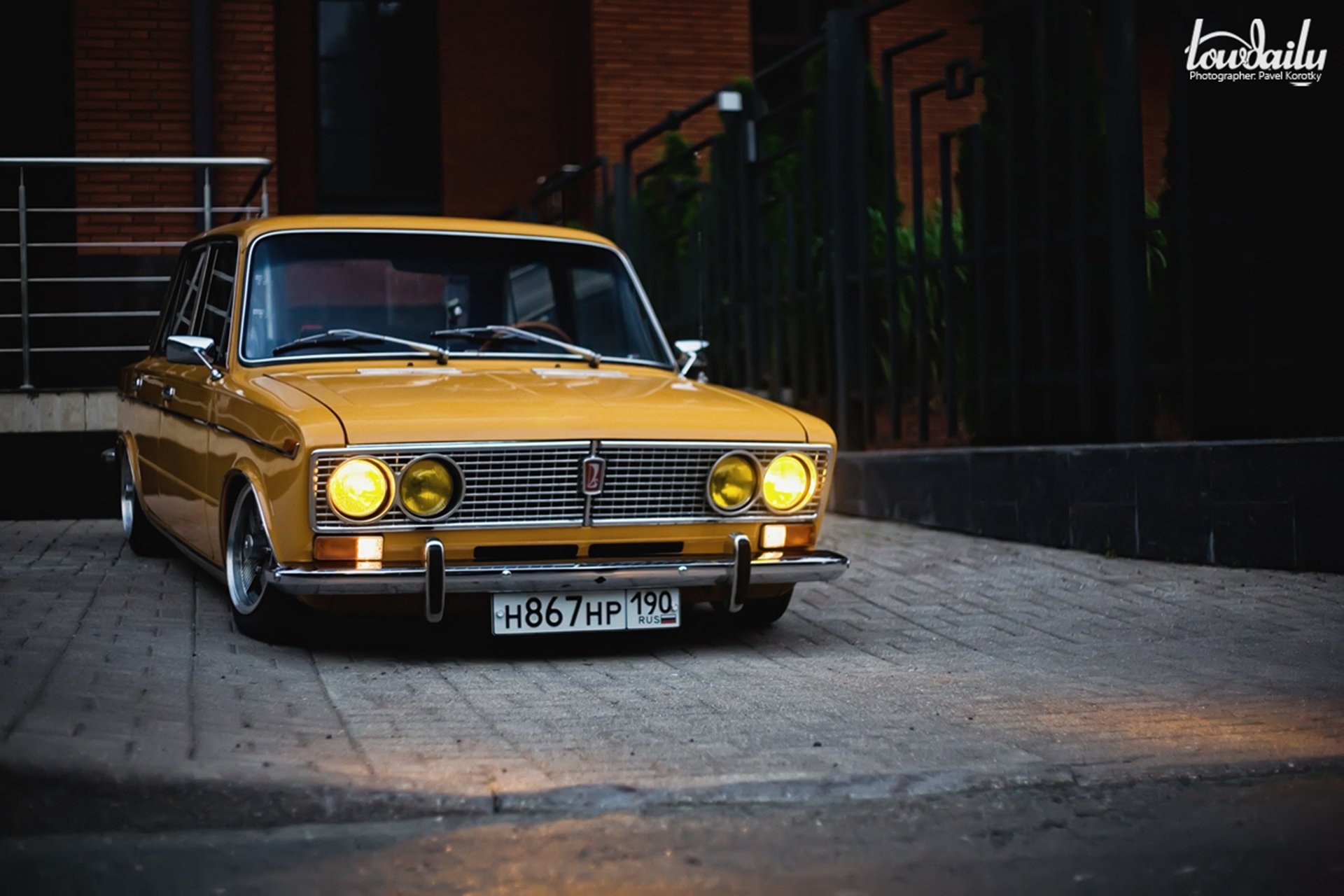 low classic vaz zhiguli lada