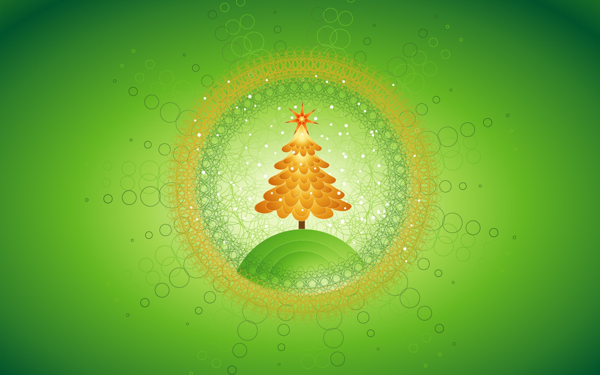 año nuevo verde árbol de navidad