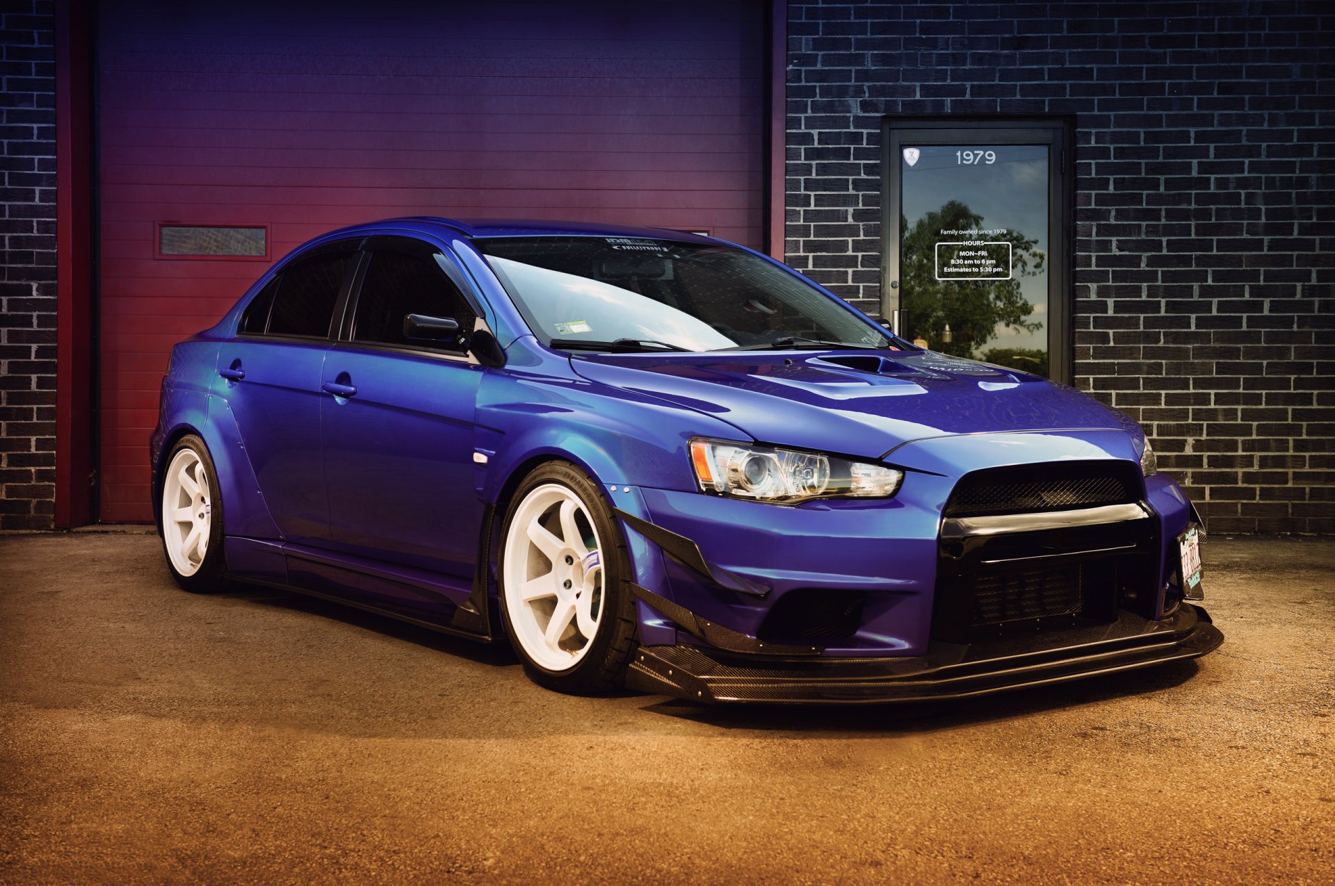 mitsubishi profession évolution evo 10 evo x garage